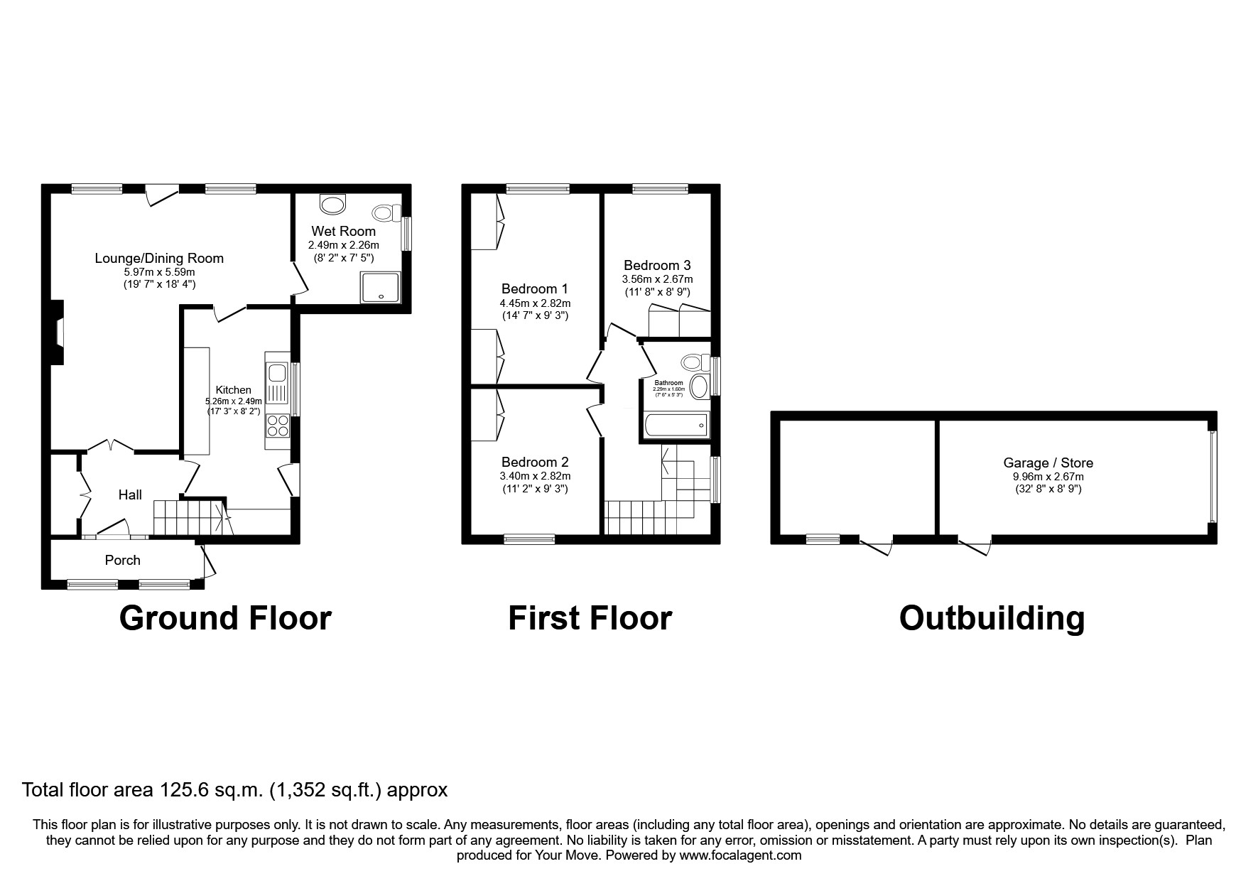 51, Southway, Leicester floorplan