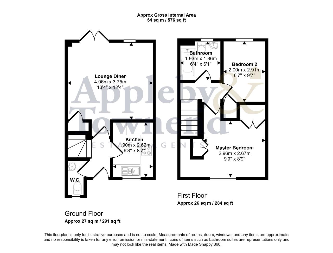 6, Wyvern Close, Devizes floorplan