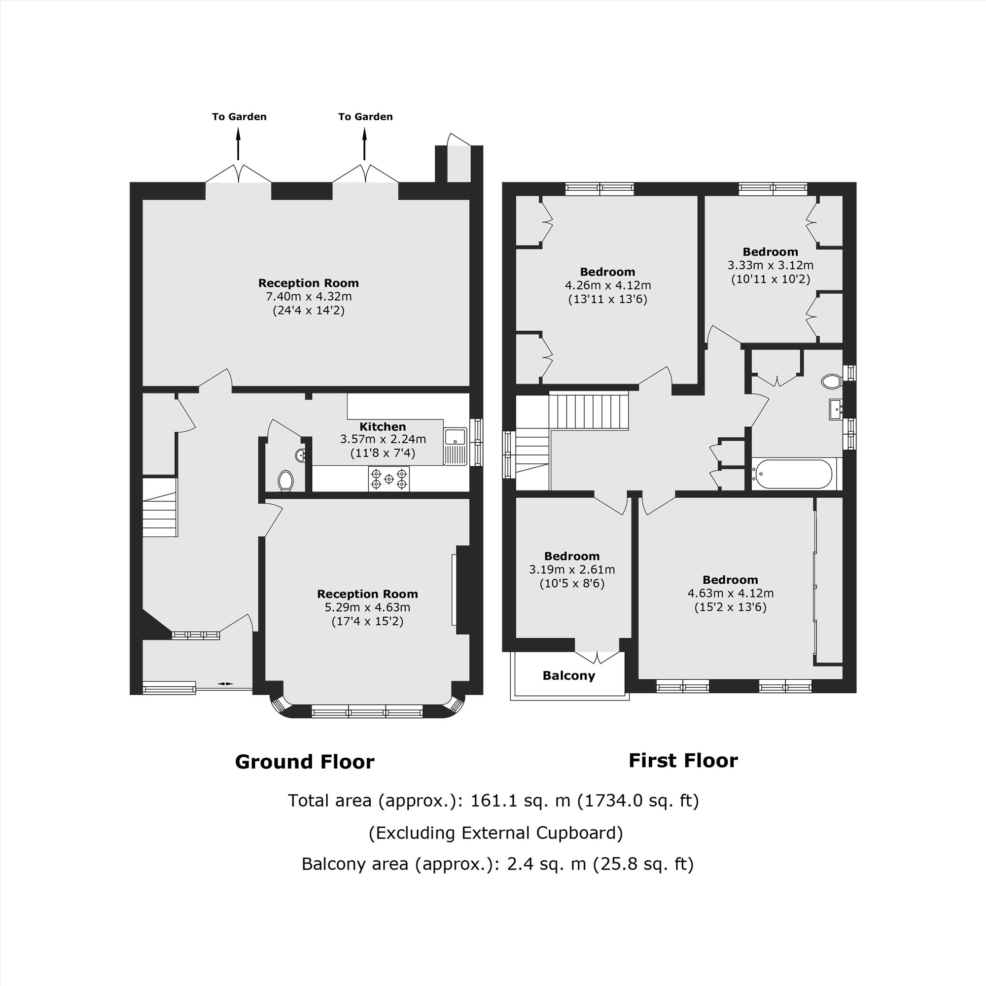 Station Road, London floorplan
