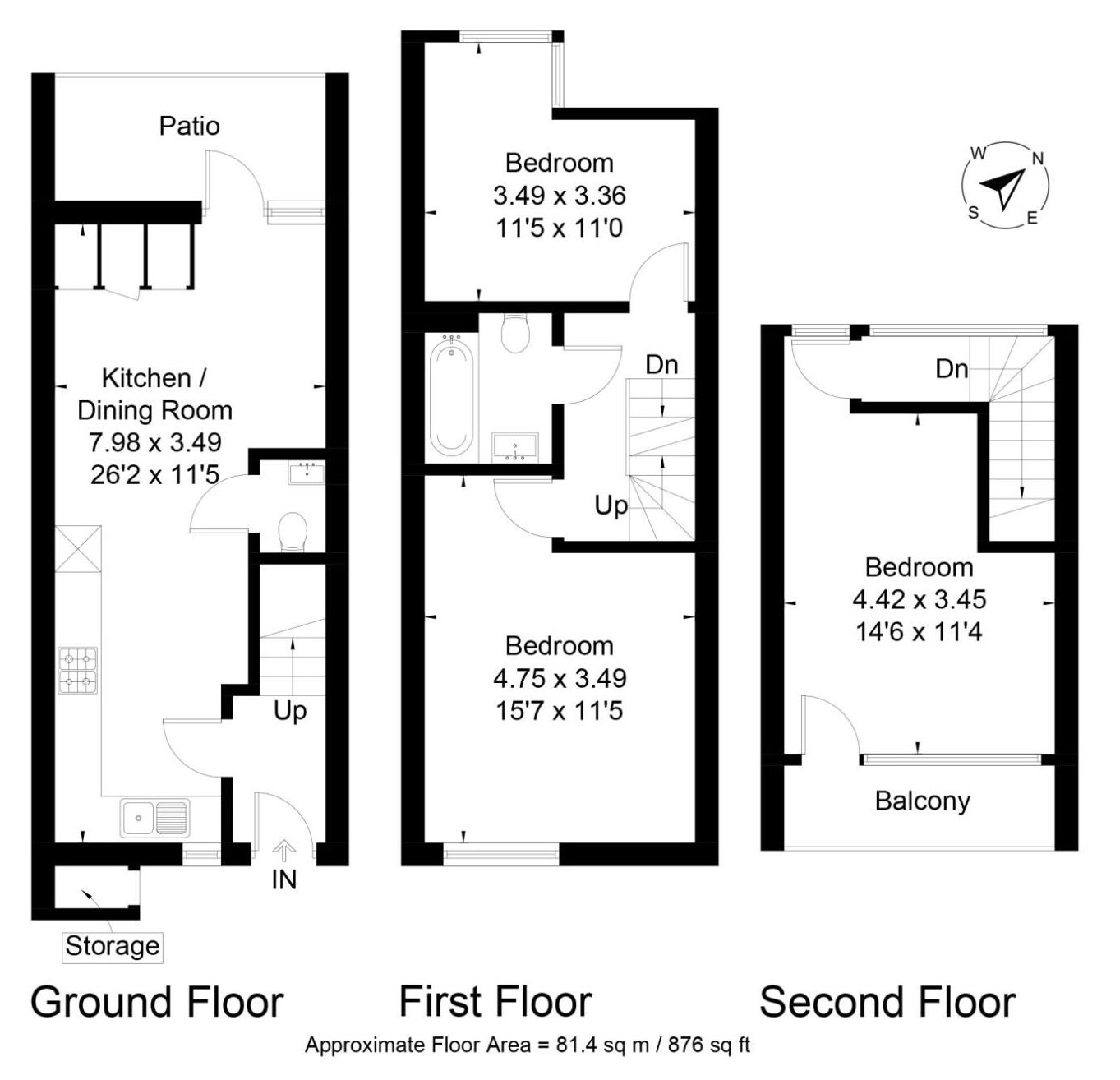 4 Arlington Mews,, Arlington Close, Hither Green floorplan