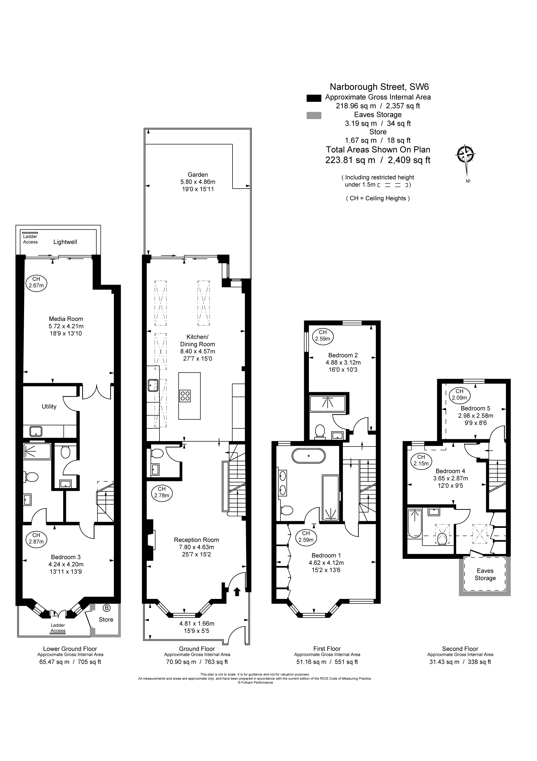 21, Narborough Street, London floorplan