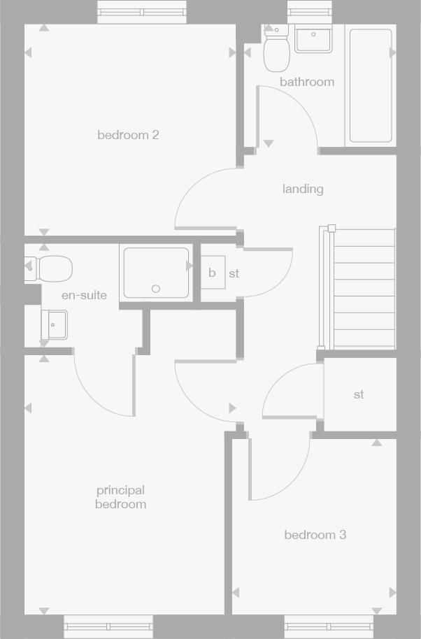 72, Abbotsford Road, Clydebank floorplan