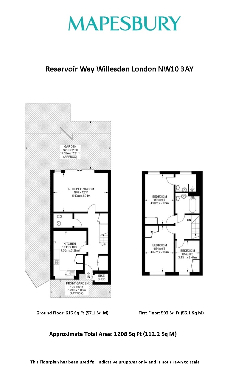 11, Reservoir Way, London floorplan