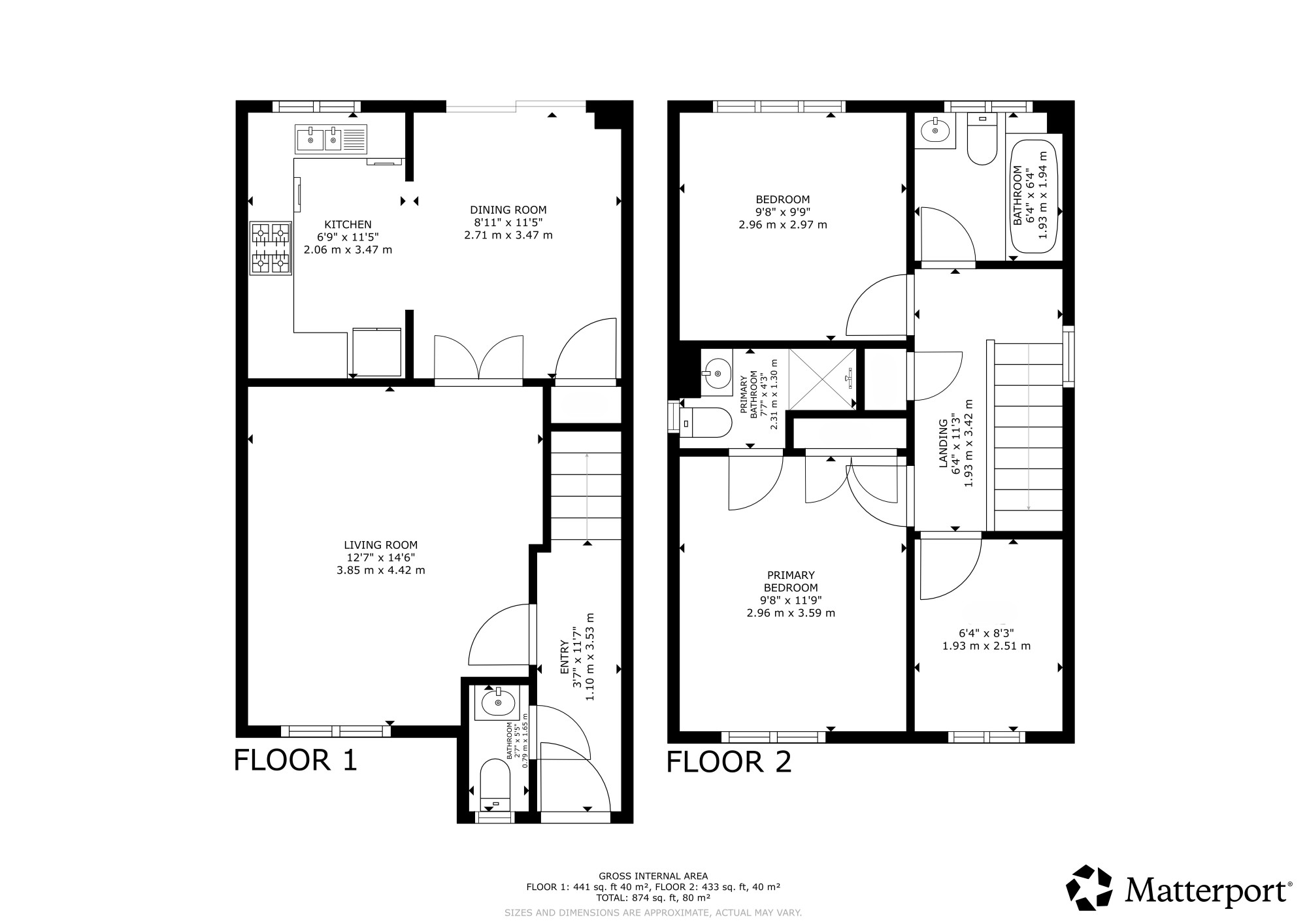 72, Wood Lane, Ashford floorplan