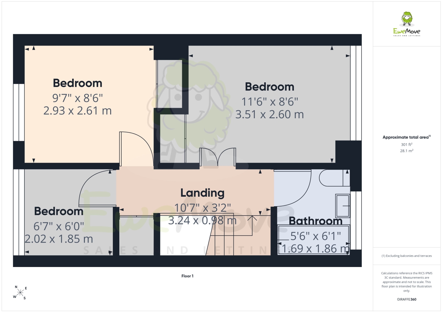 5, Bowyer Close, Basingstoke floorplan
