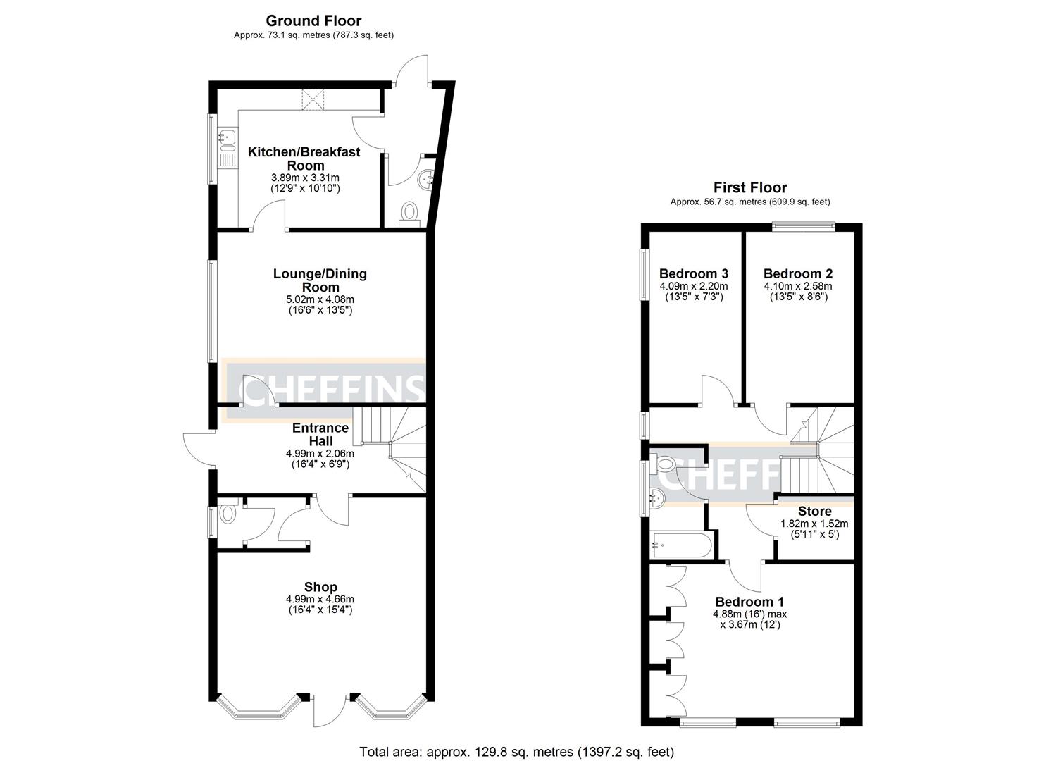 3, Sand Street, Soham floorplan