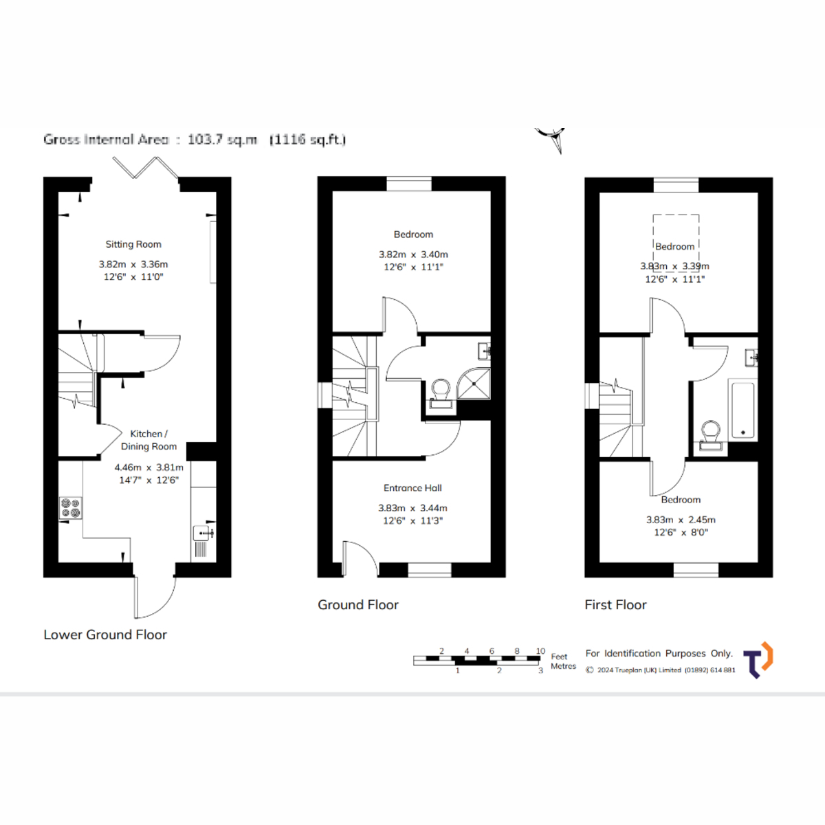 22D, Windmill Street, Tunbridge Wells floorplan