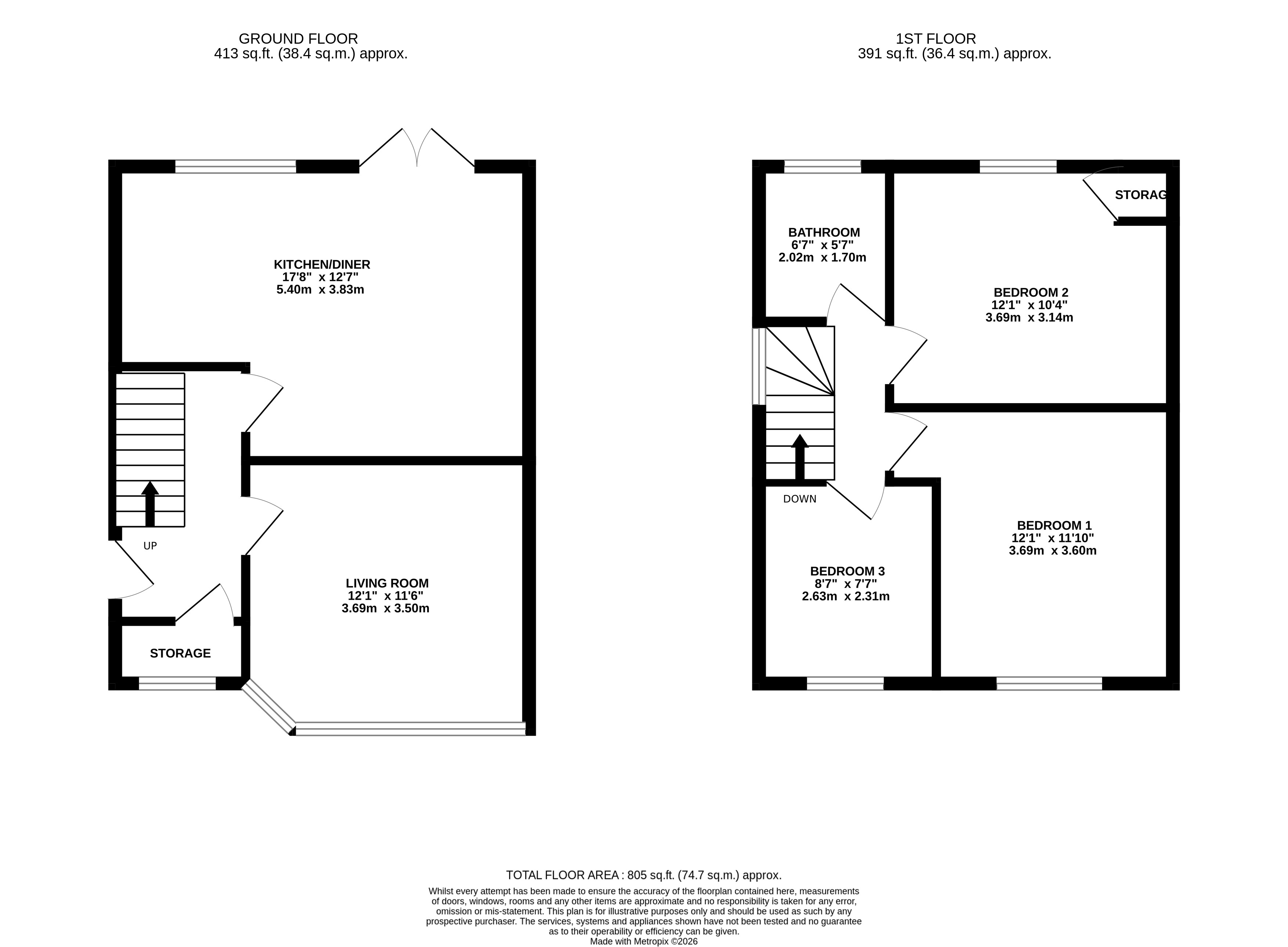 158, Brynglas Avenue, Newport floorplan
