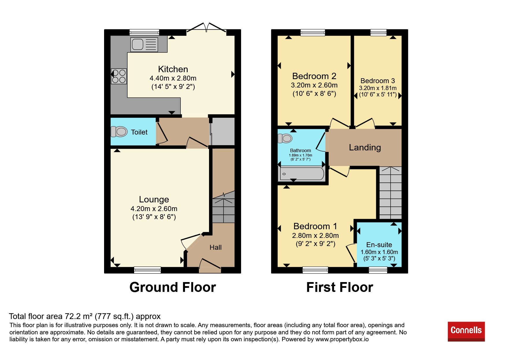 10, Ashington Way, Dunstable floorplan