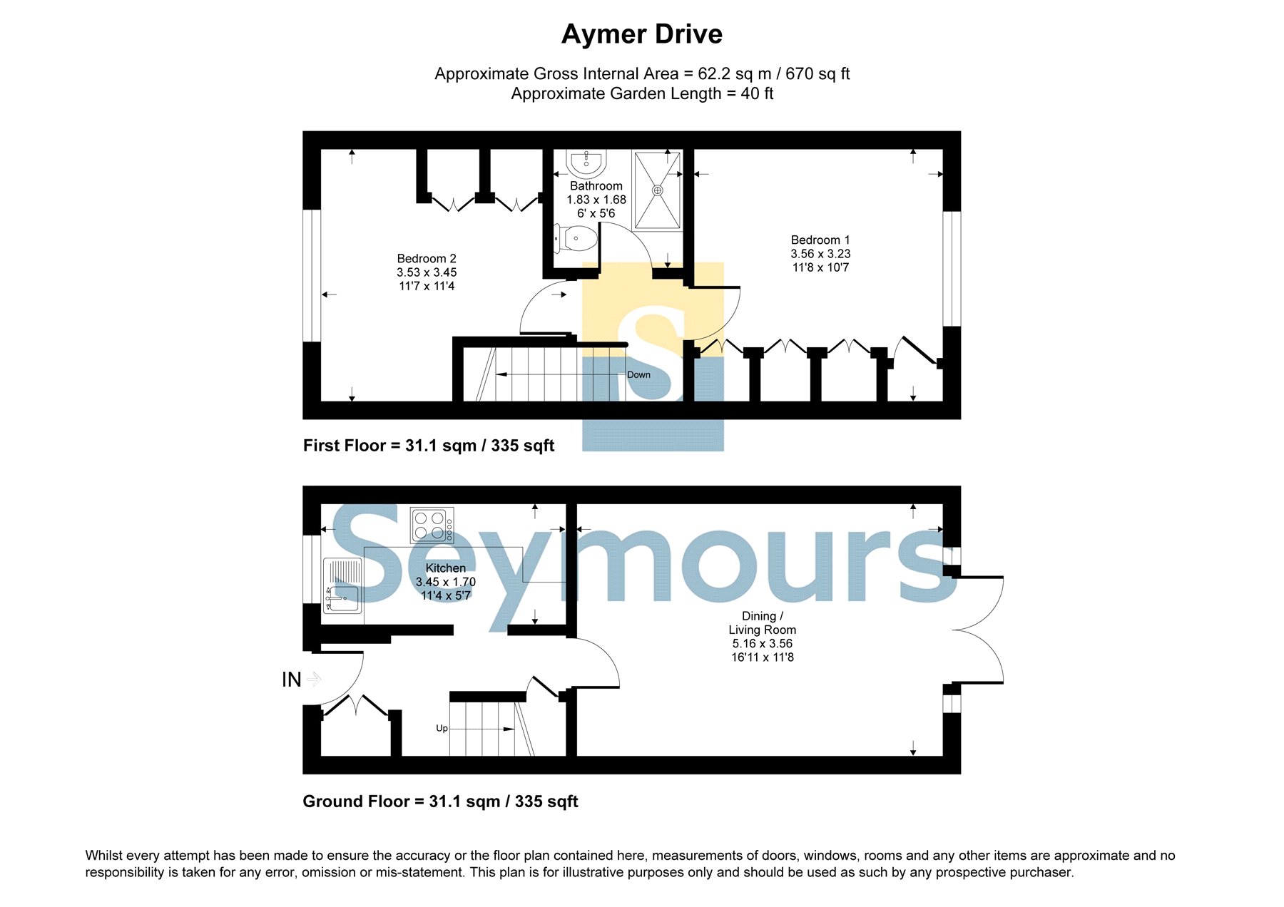 27, Aymer Drive, Surrey floorplan