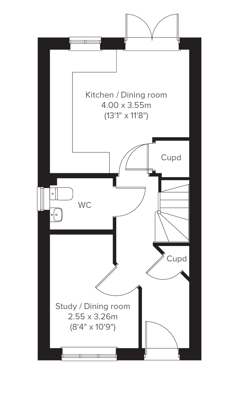 837, Westland Road, Weston-Super-Mare floorplan
