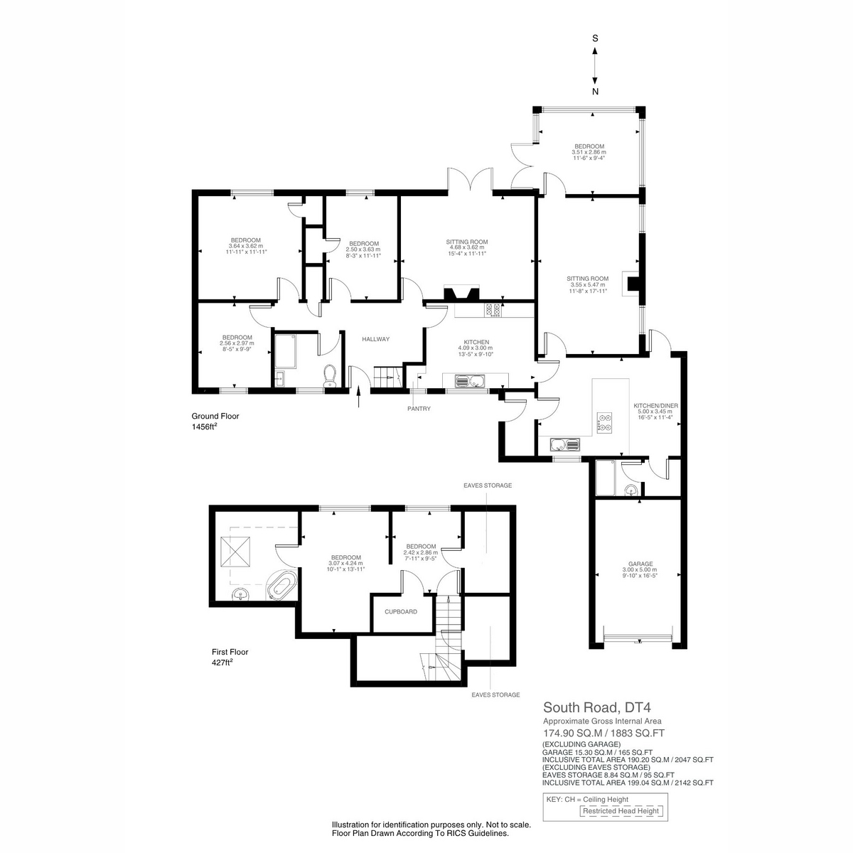 39, South Road, Weymouth floorplan