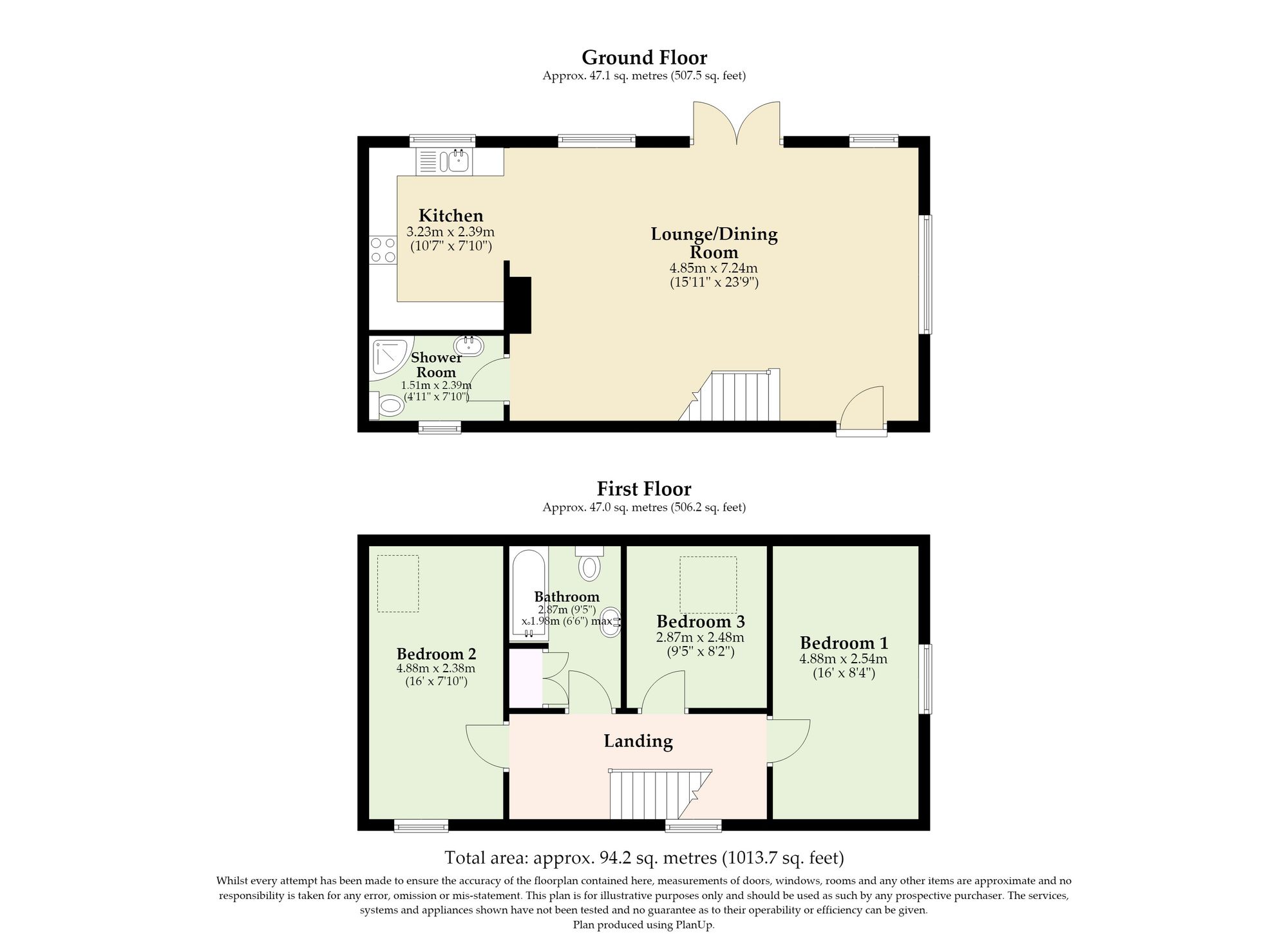 The Coach House, Vicarage Lane, Norwich floorplan