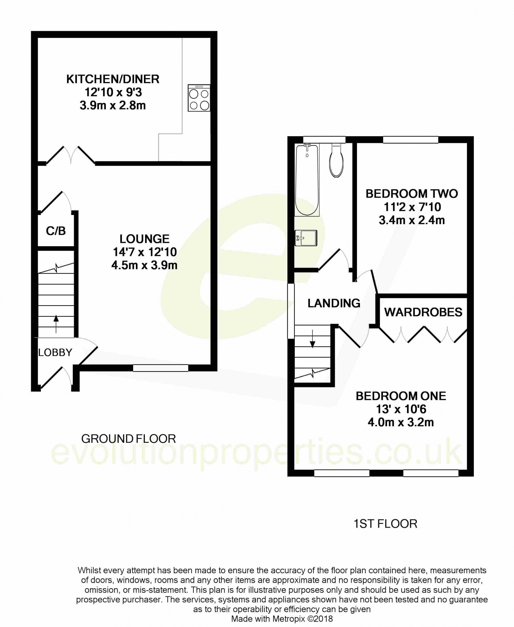 103, Gordon Close, Ashford floorplan