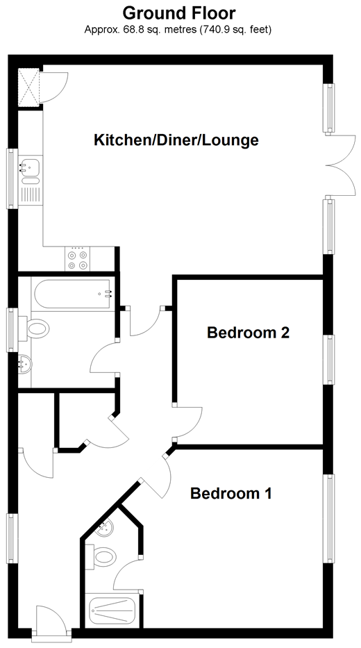 2 Bedrooms Flat for sale in Highbank, Haywards Heath, West Sussex RH16