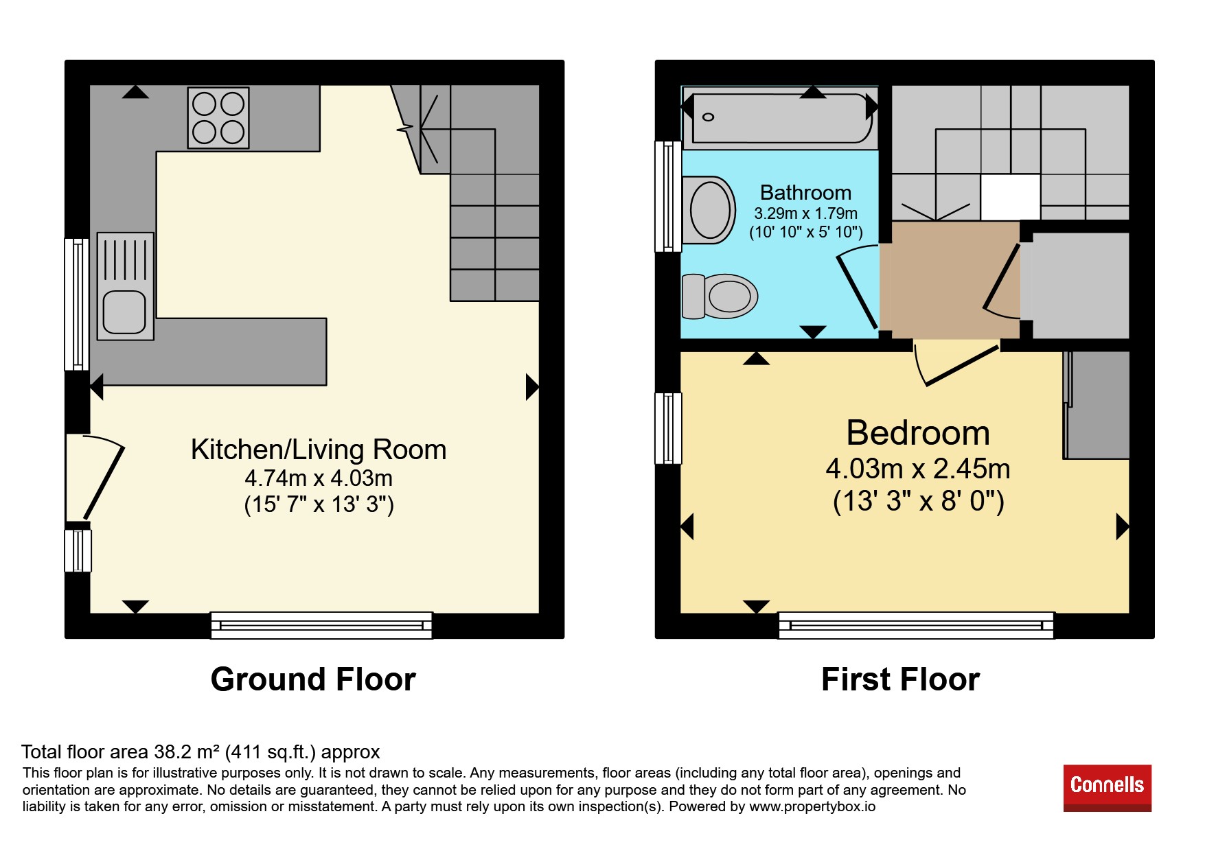 23, Spring Pool, Warwick floorplan