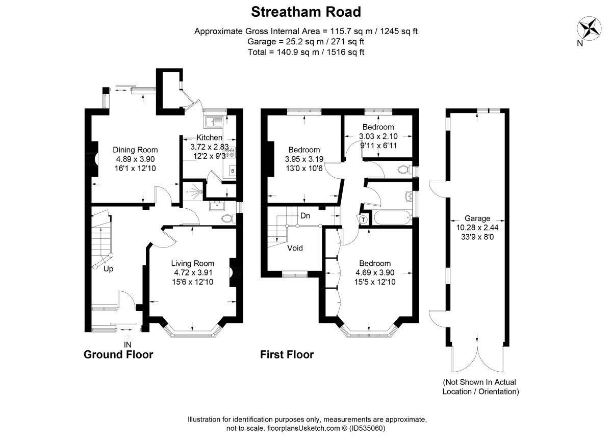 3 Bedrooms Semi-detached house for sale in Streatham Road, Mitcham CR4