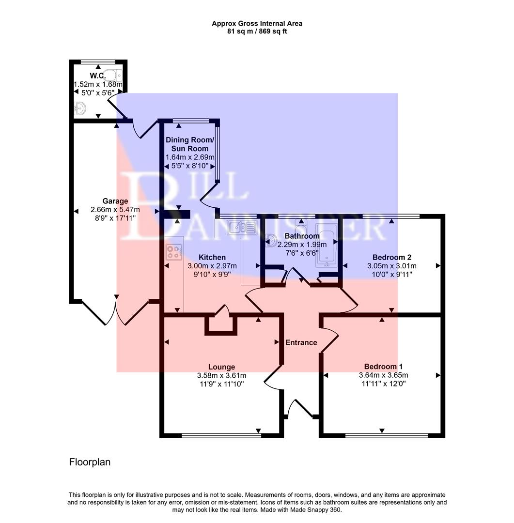 Treforthlan, Redruth floorplan