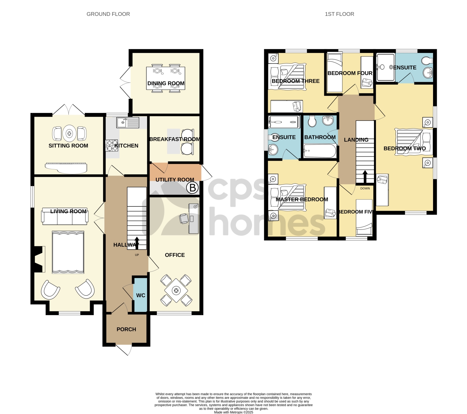 1, Maes Y Fioled, Cardiff floorplan