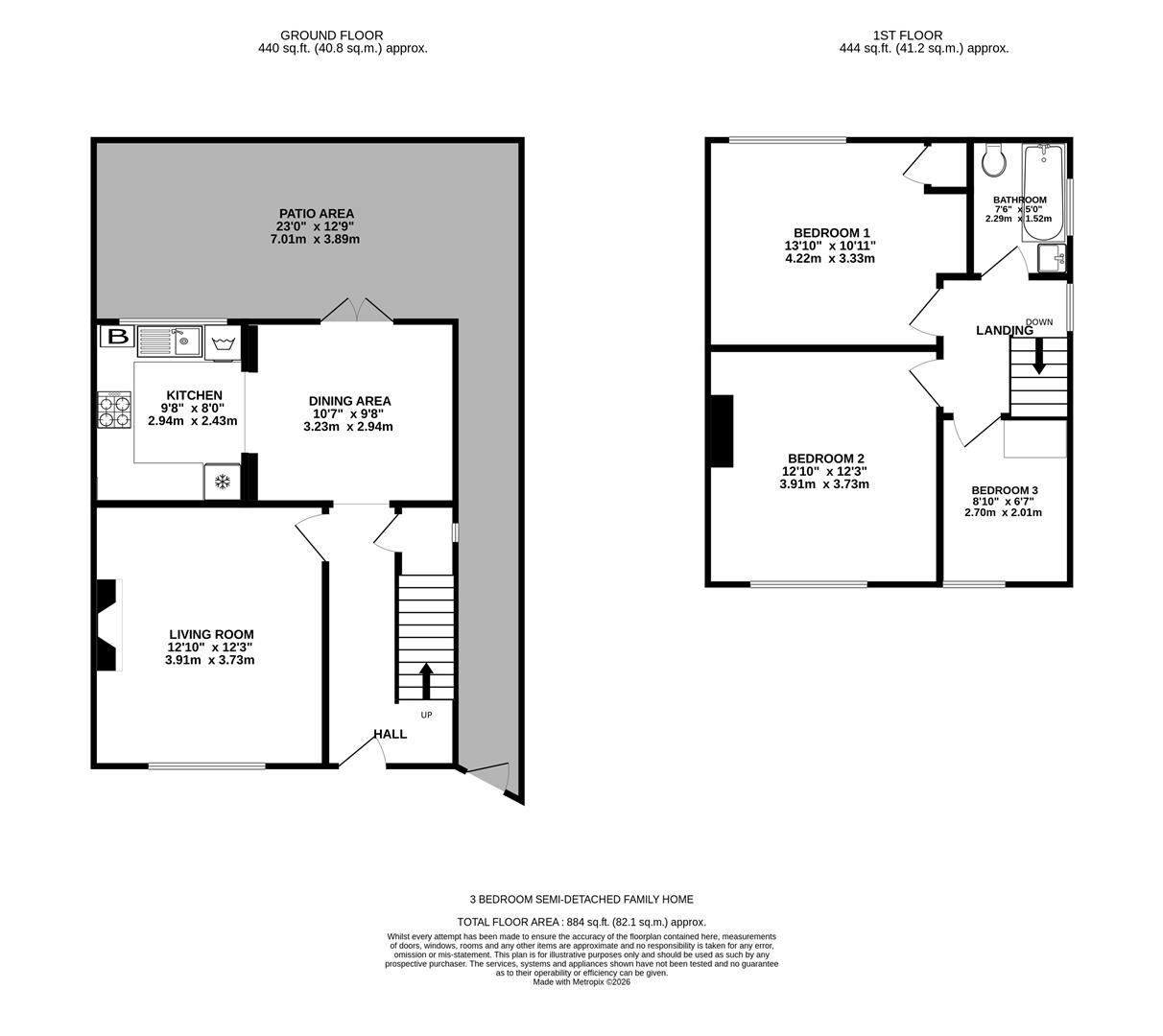 23, Bembrook Road, Hastings floorplan