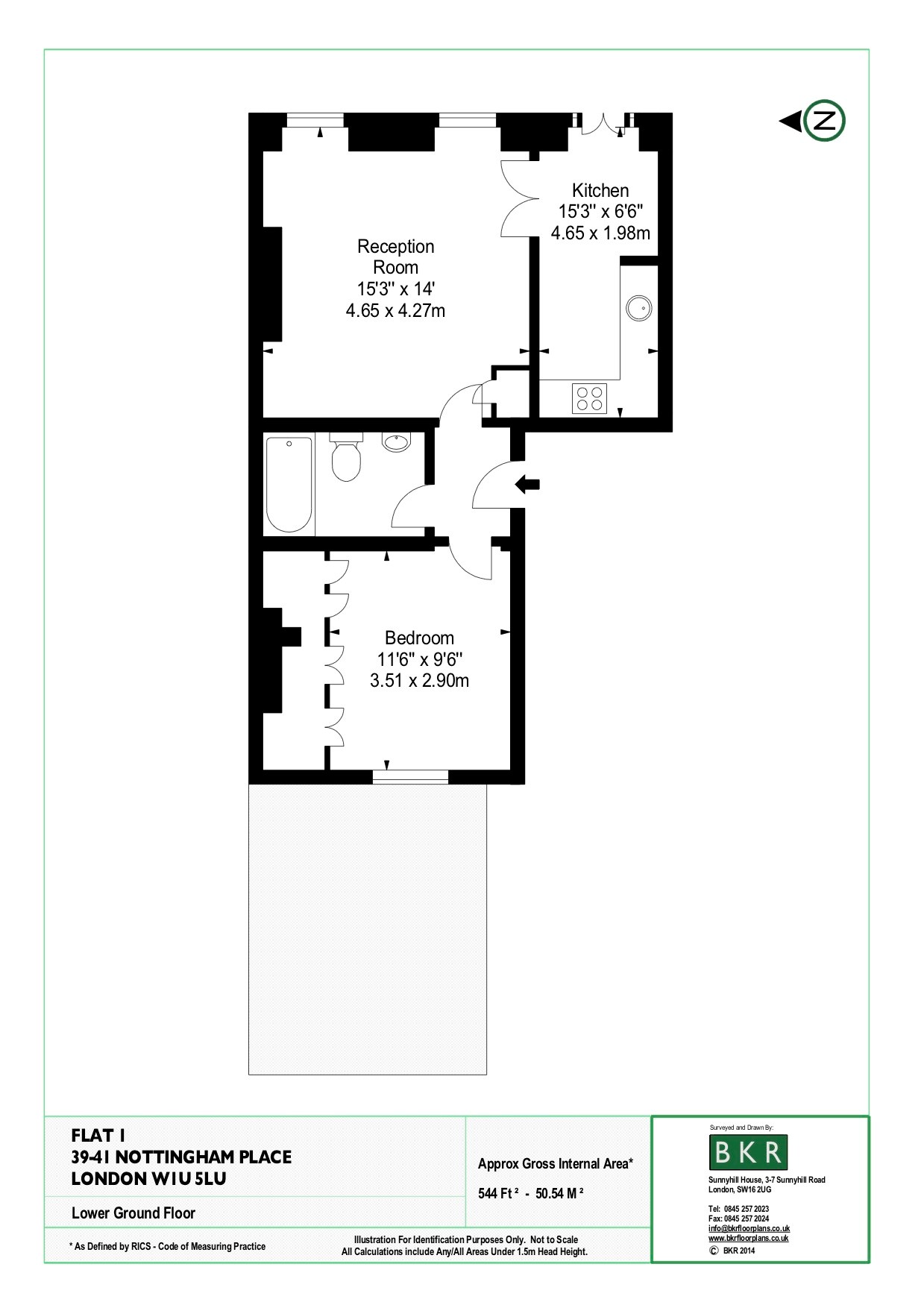 1 Bedrooms Flat to rent in Nottingham Place, Marylebone, London W1U