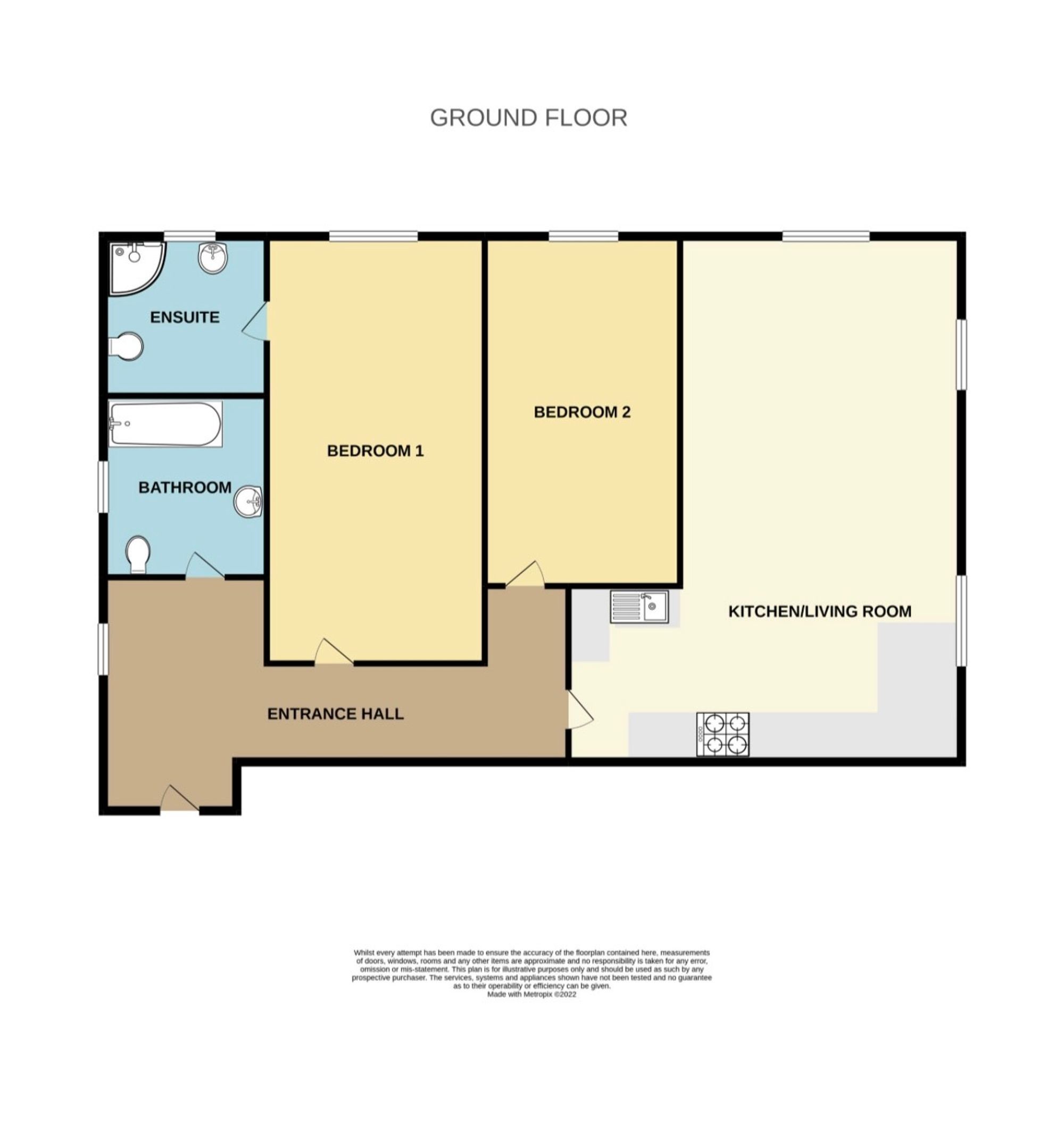 Flat C, Zion House High Street, Newport floorplan