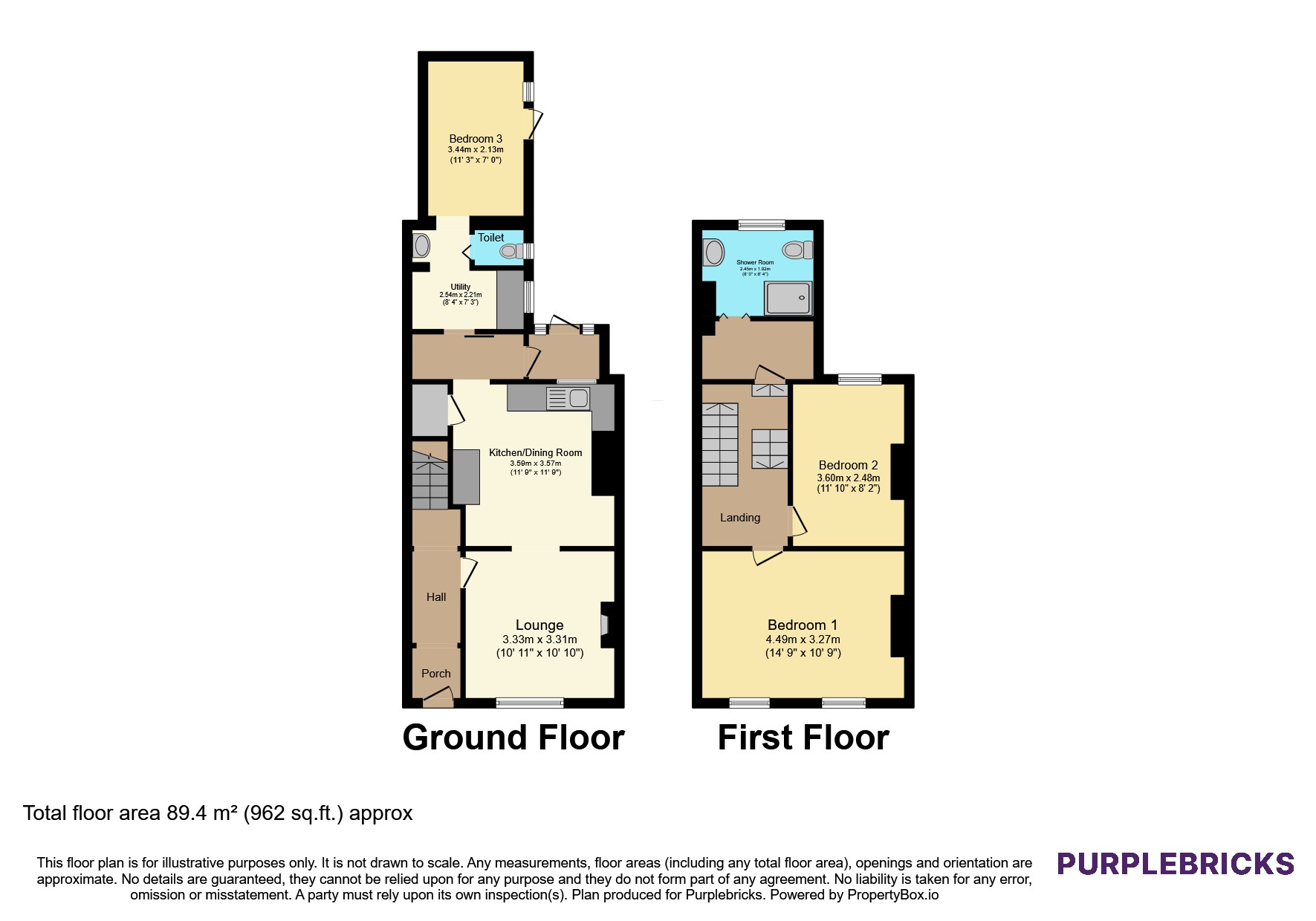 Lower Polsham Road, Paignton floorplan