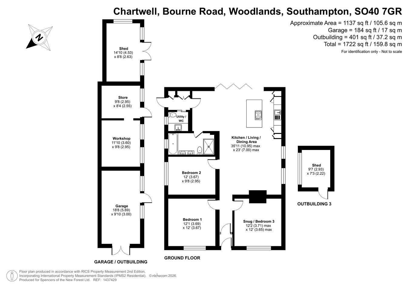 Chartwell, Bourne Road, Southampton floorplan