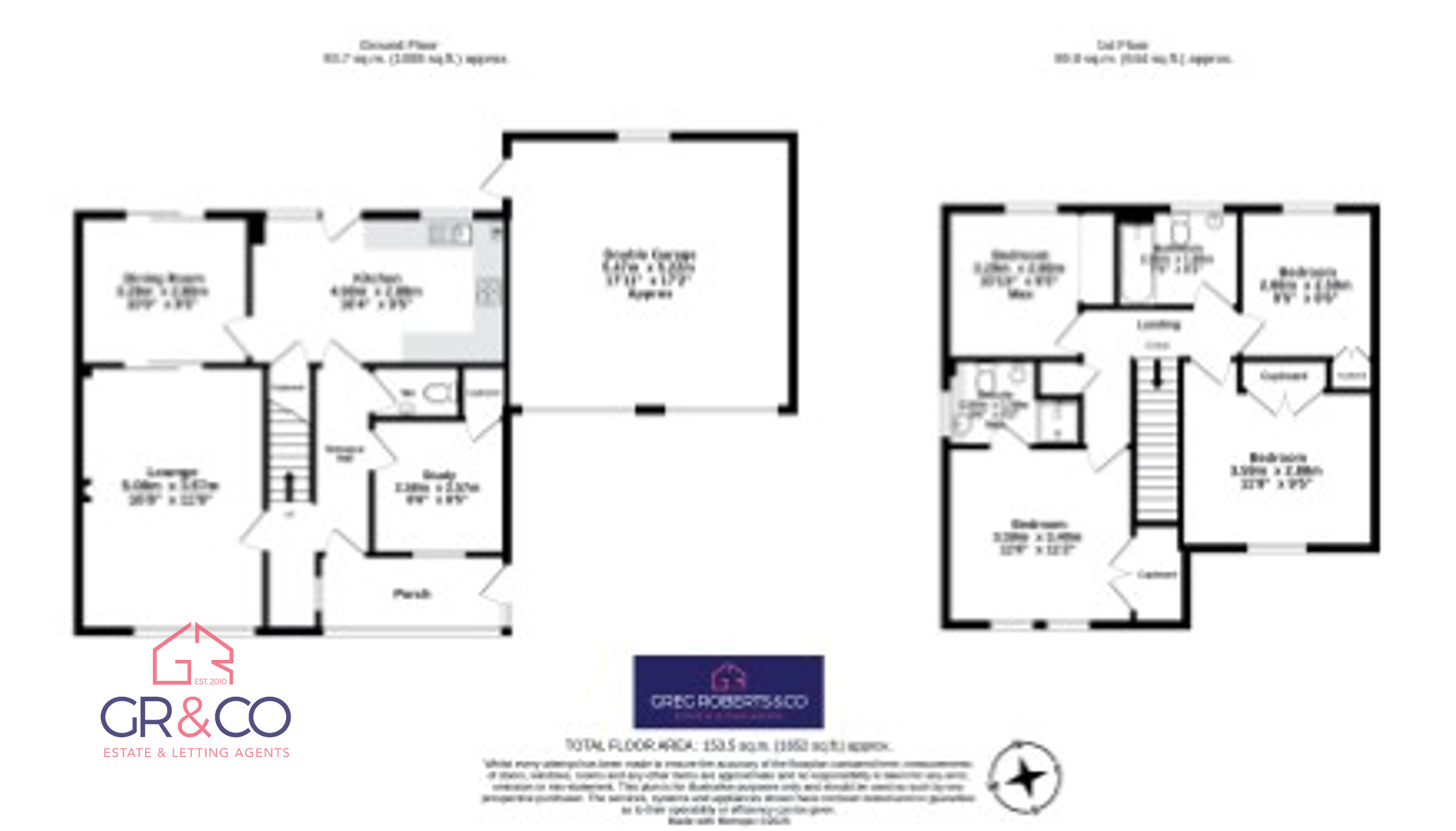 1 St. James Park, Tredegar floorplan