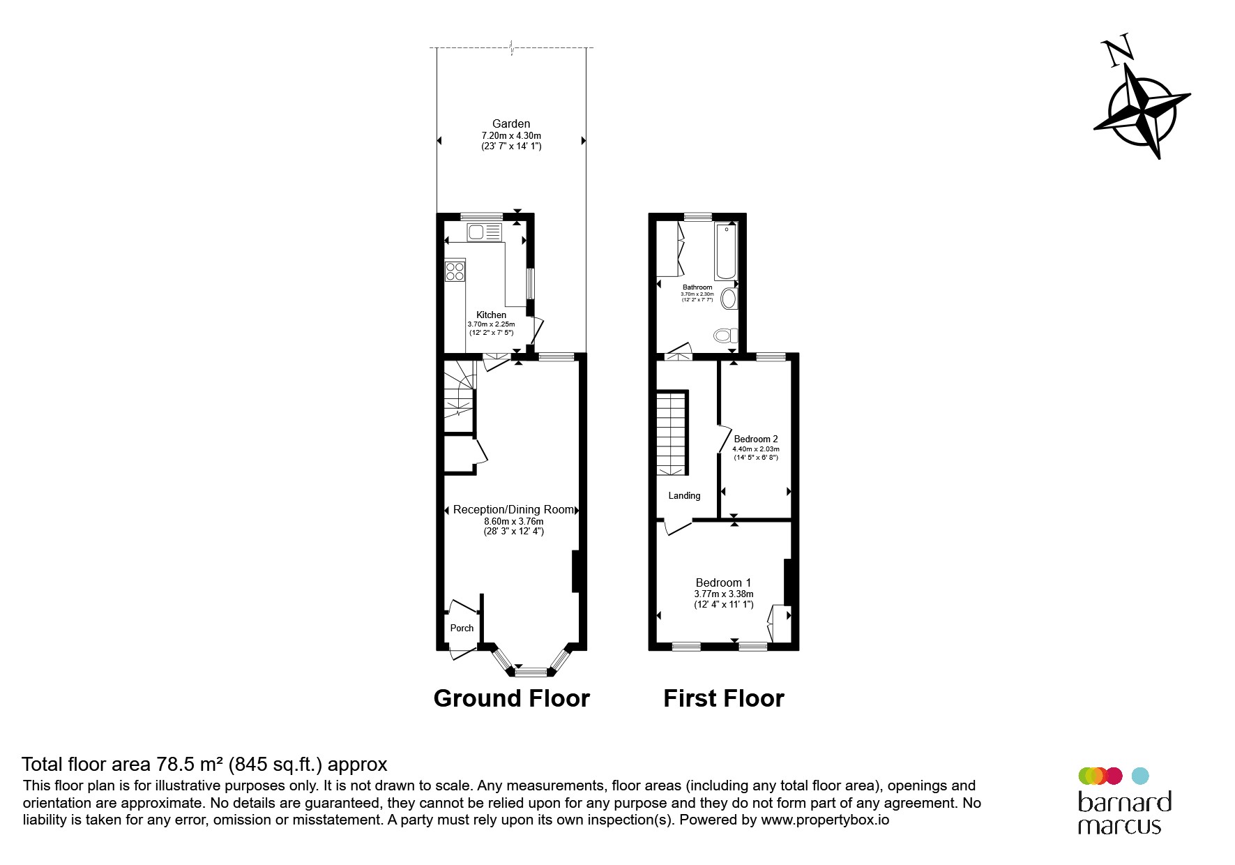 44, Alpha Road, Croydon floorplan