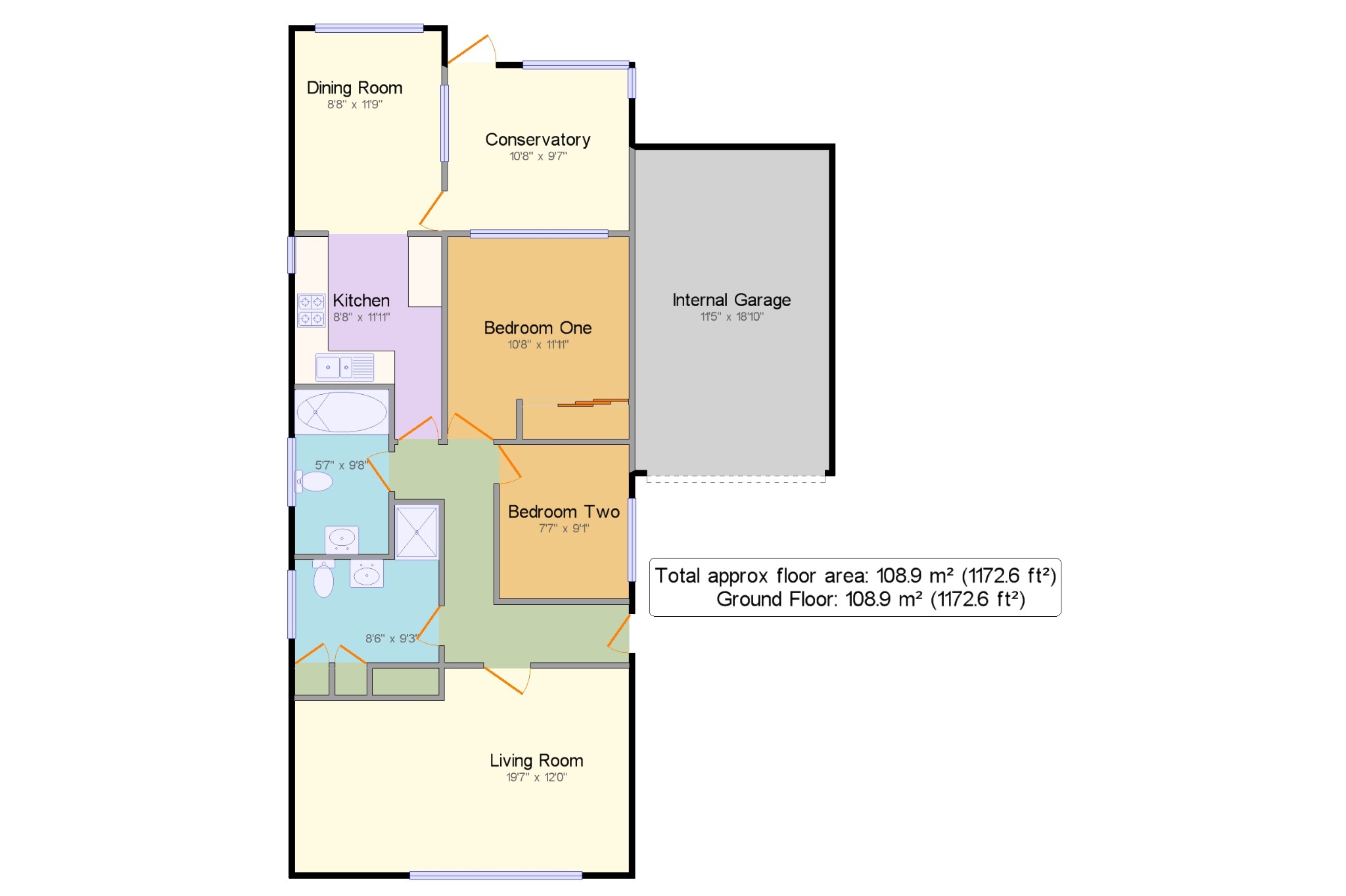 2 Bedrooms Bungalow for sale in Rainsborough Gardens, Market Harborough, Leicestershire LE16