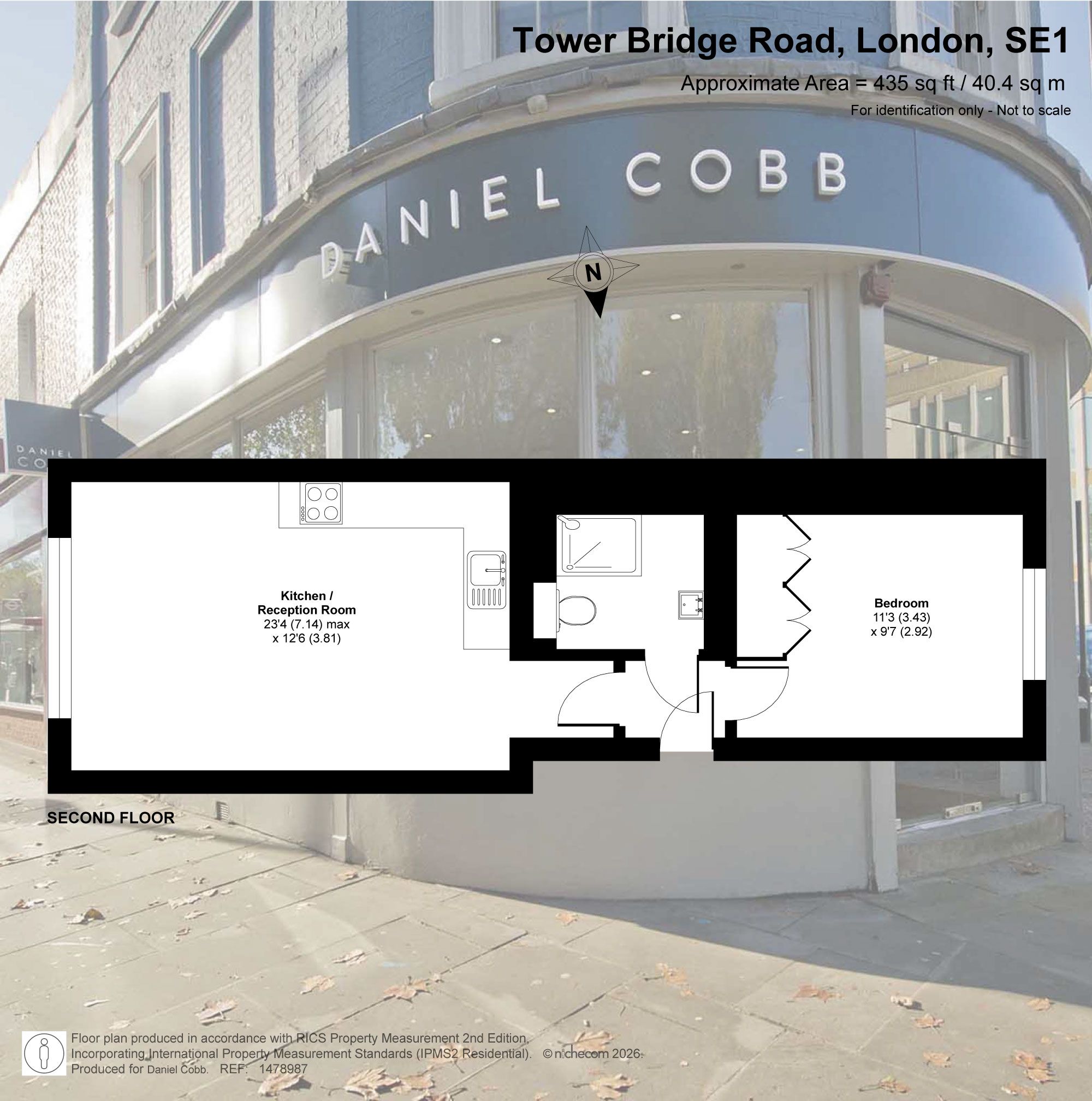 28a Maltings Place Tower Bridge Road, London floorplan