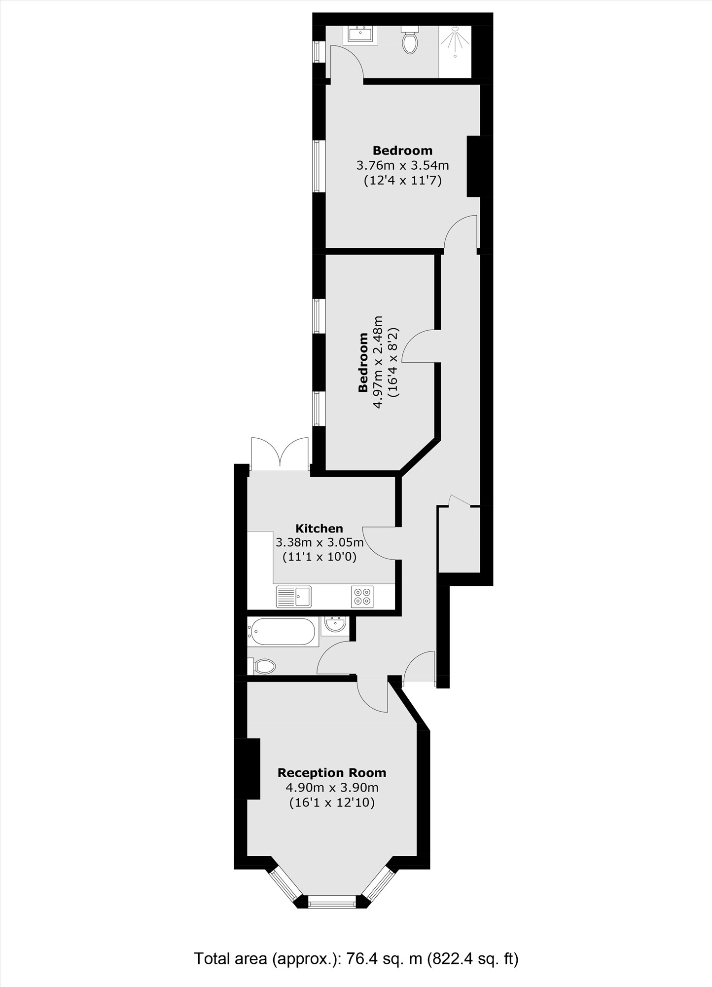 69A, Sellons Avenue, London floorplan
