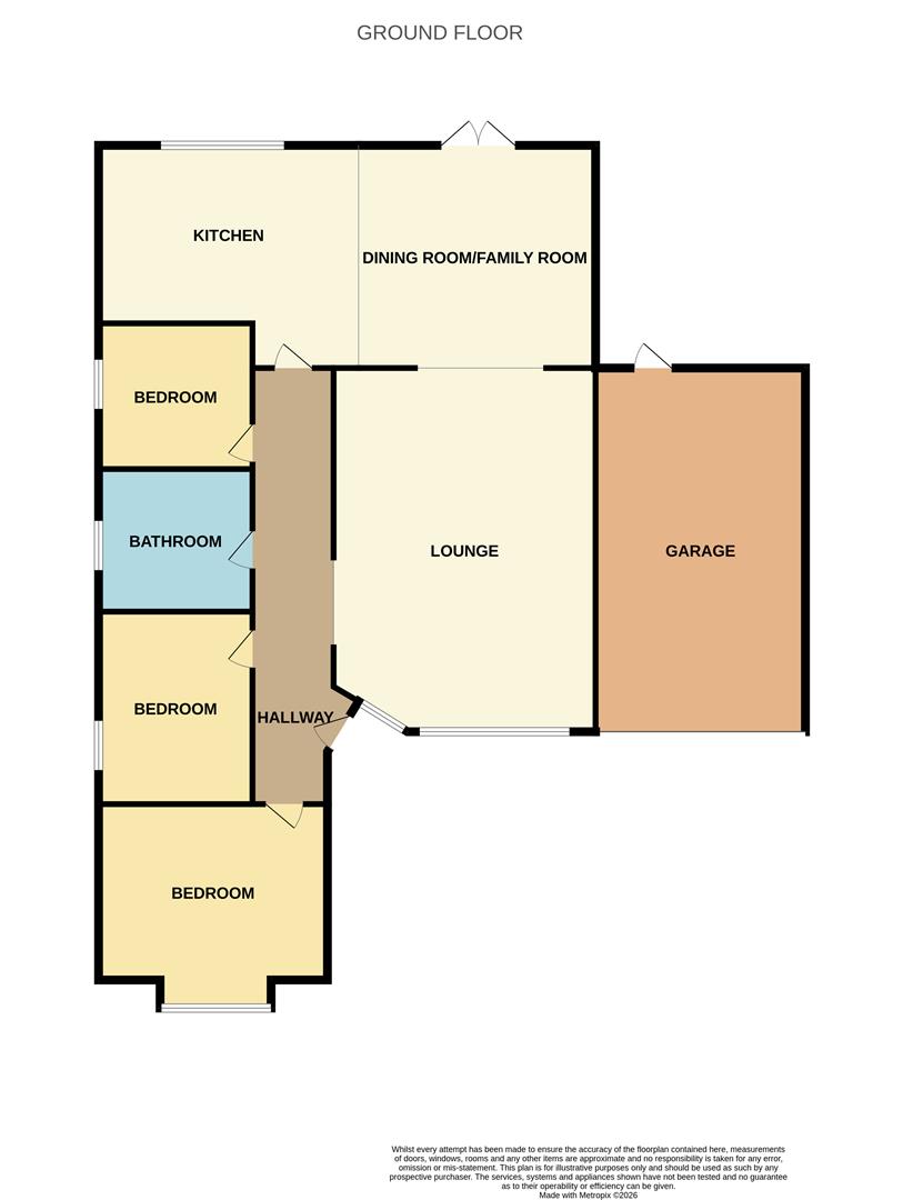 23A, Leslie Road, Rayleigh floorplan