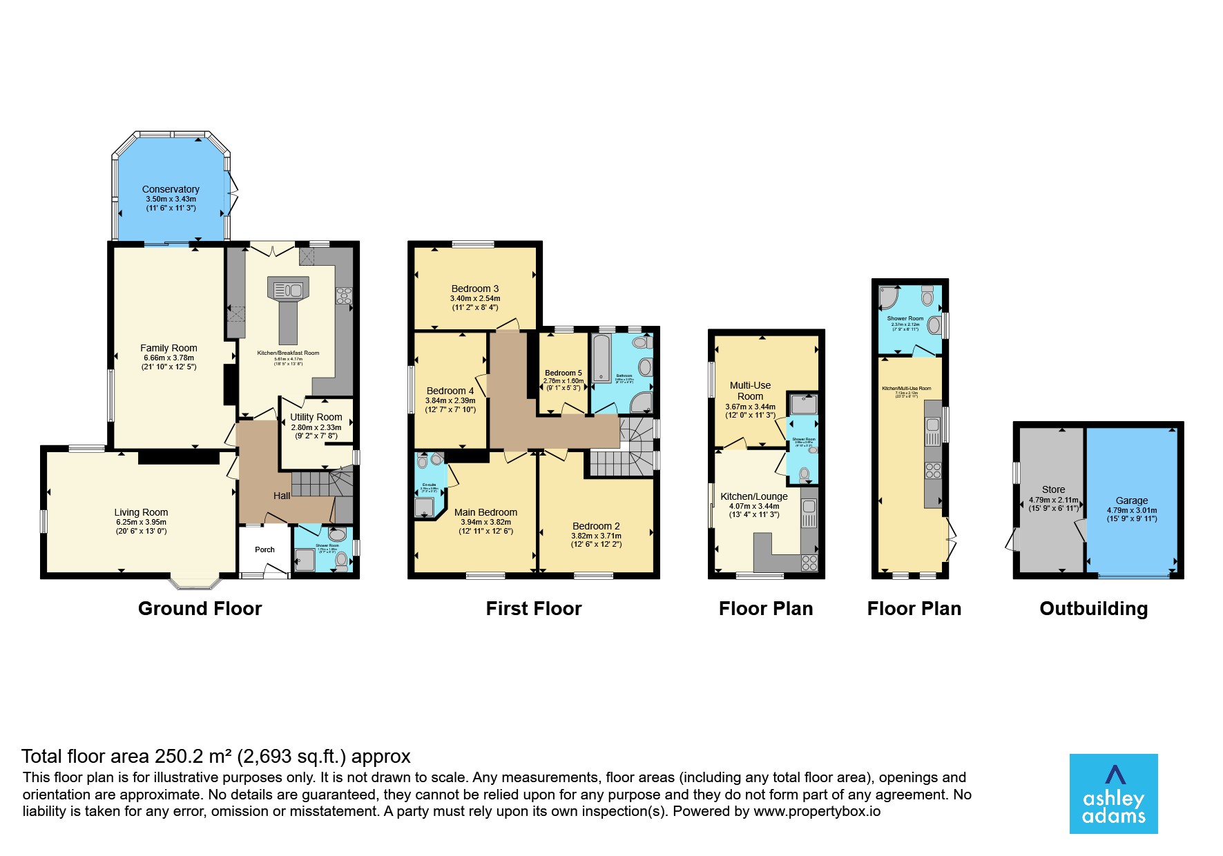 4, Ferrers Way, Derby floorplan