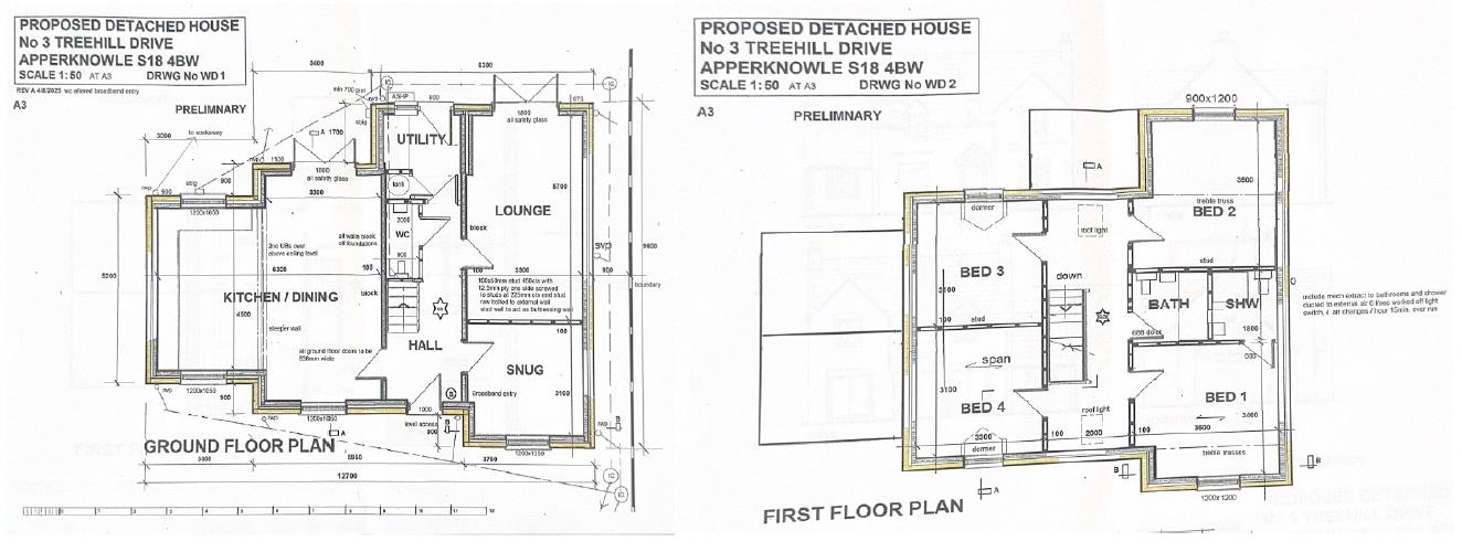 Plot 1, Top Farm, Ash Lane, Apperknowle floorplan