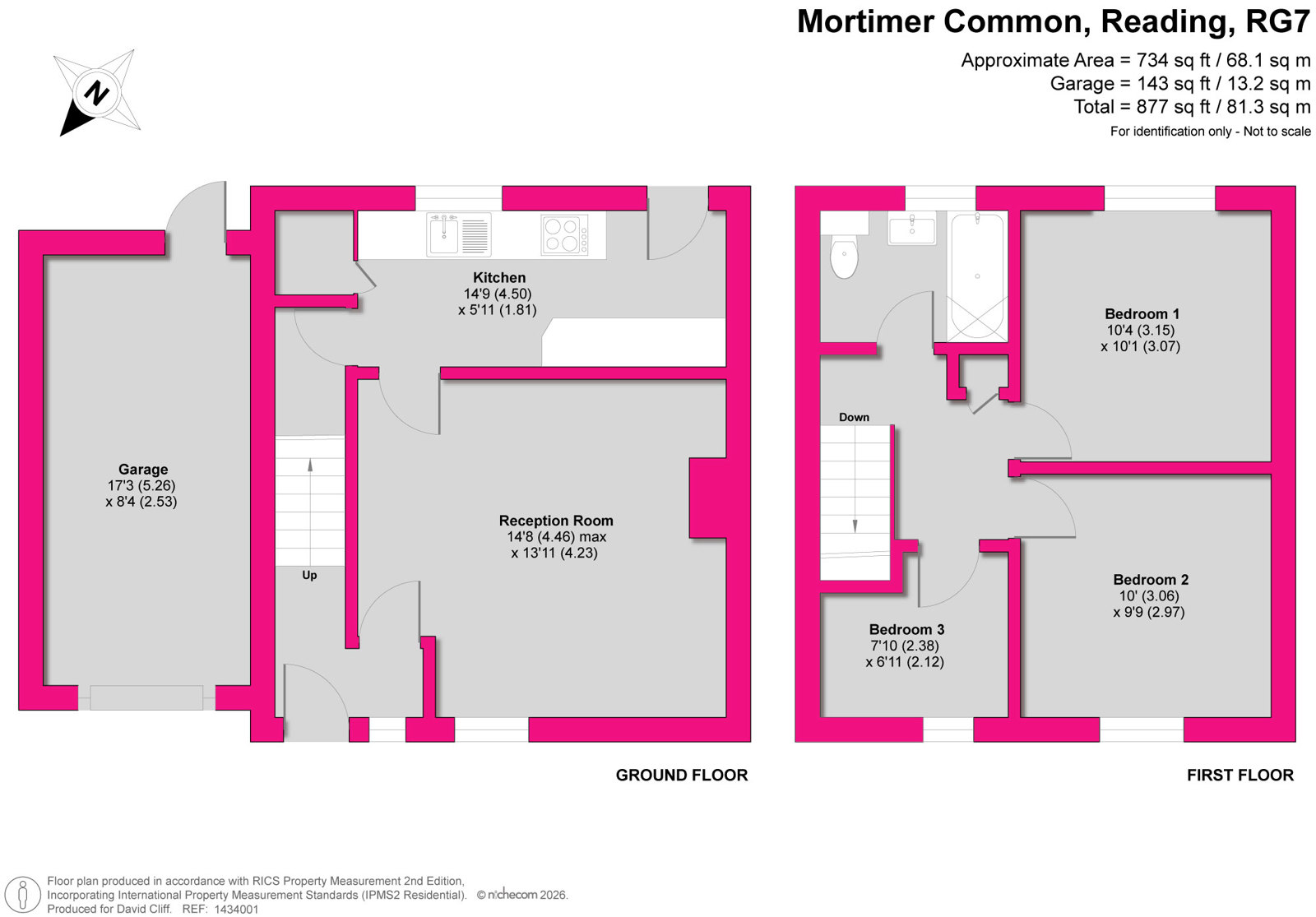 46, Leighfield, Reading floorplan
