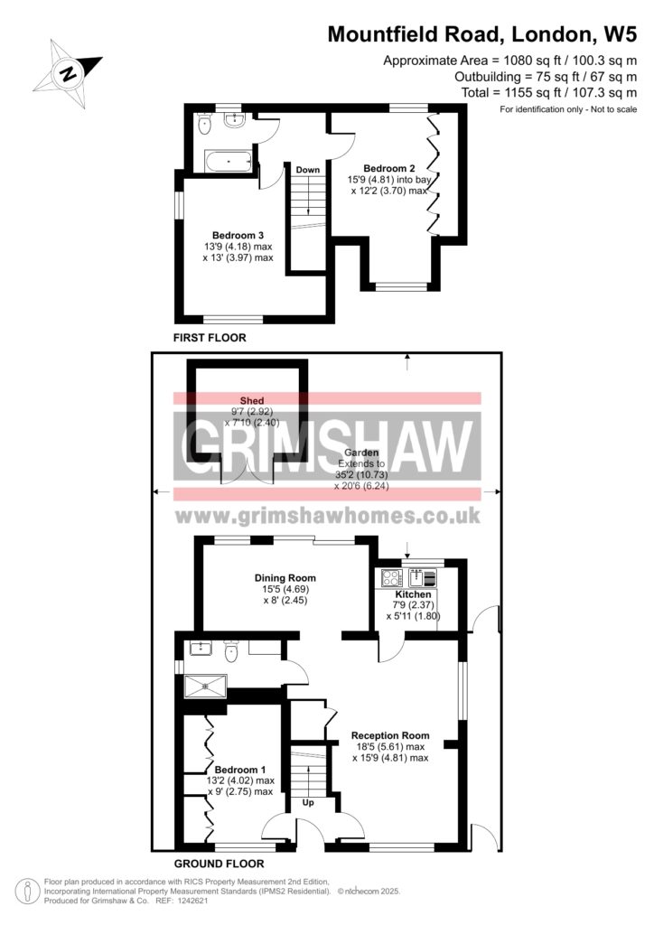 47, Mountfield Road, Ealing Broadway floorplan