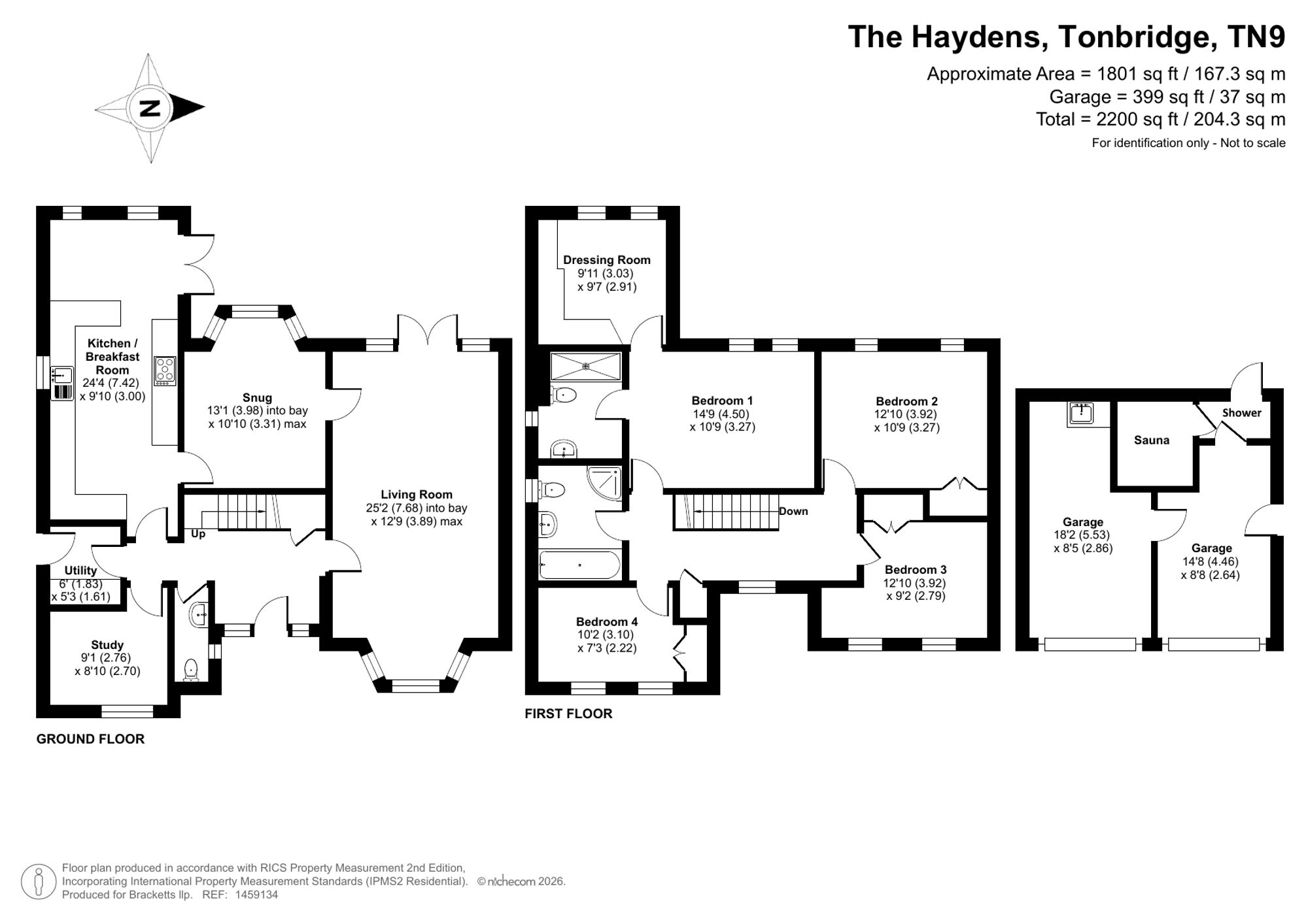 33 The Haydens, Tonbridge floorplan