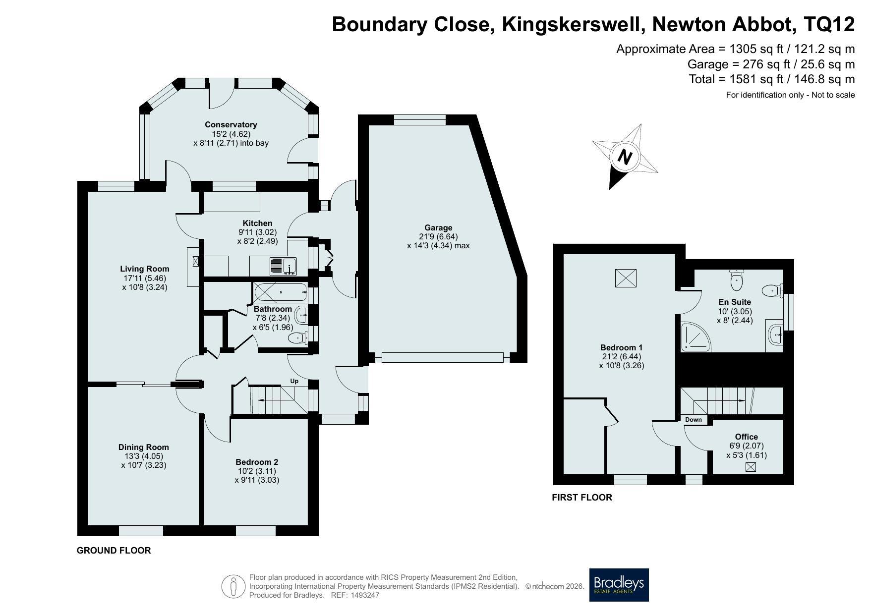 37, Boundary Close, Newton Abbot floorplan