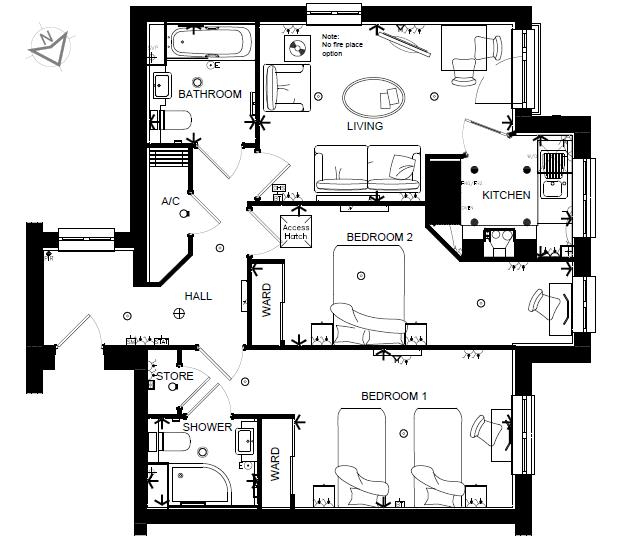 30, Beeches Lodge, Reedham Road, Burnham floorplan