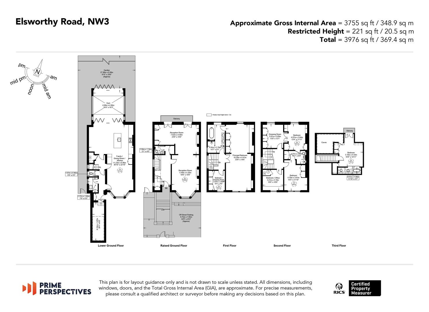 28, Elsworthy Road, Primrose Hill floorplan