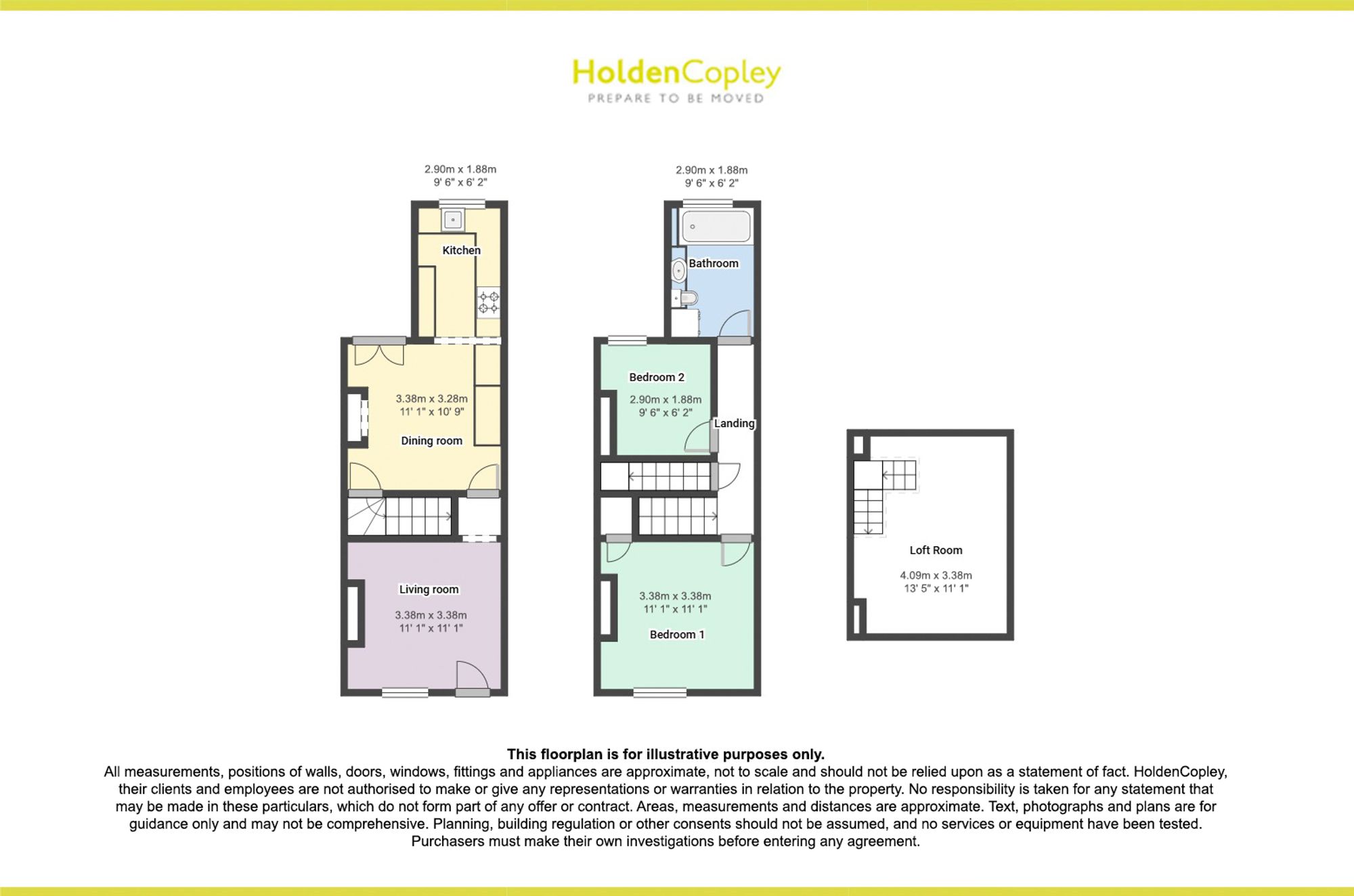 71 Hood Street, Nottingham floorplan