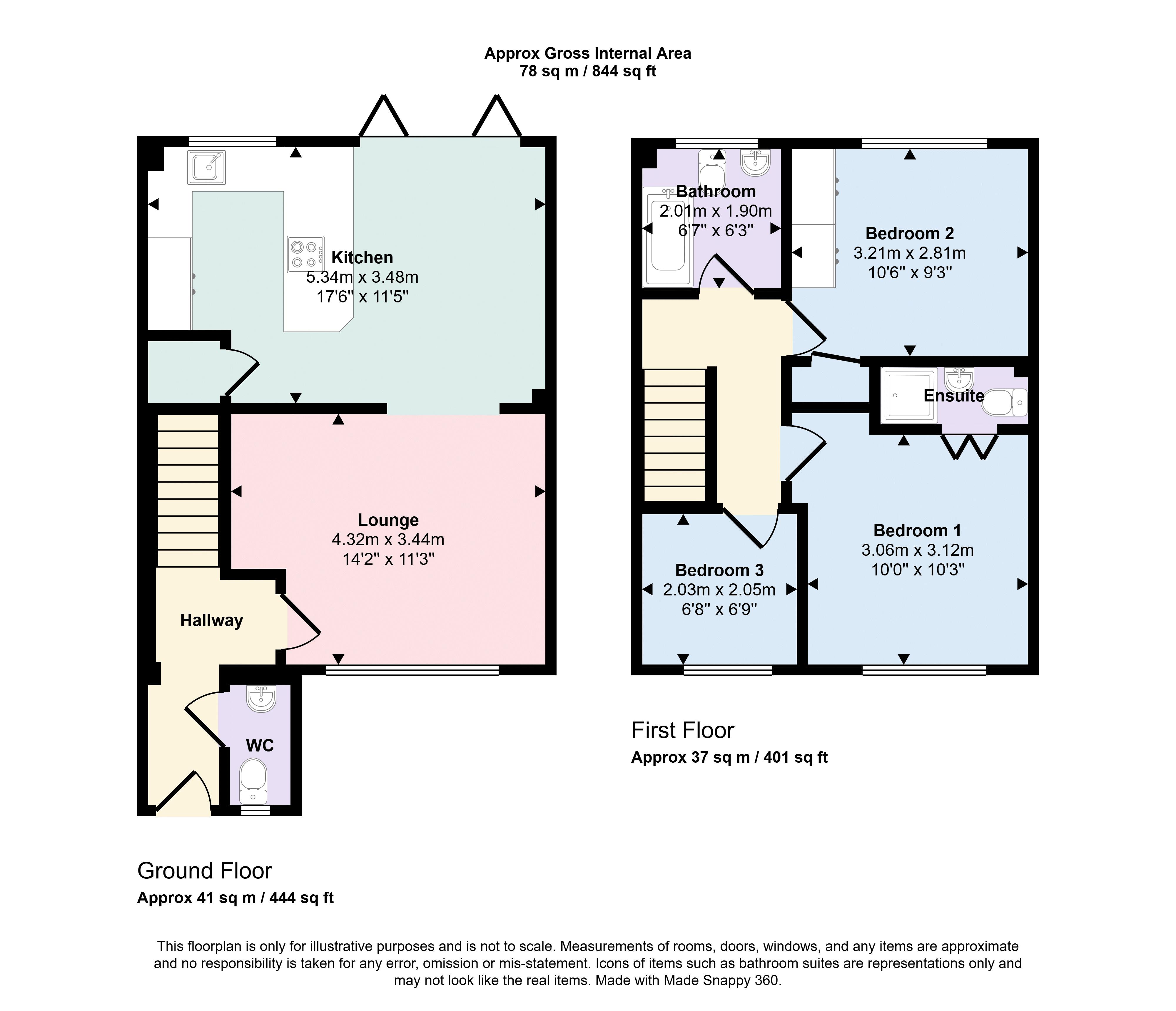 31, Lorraine Way, Alexandria floorplan