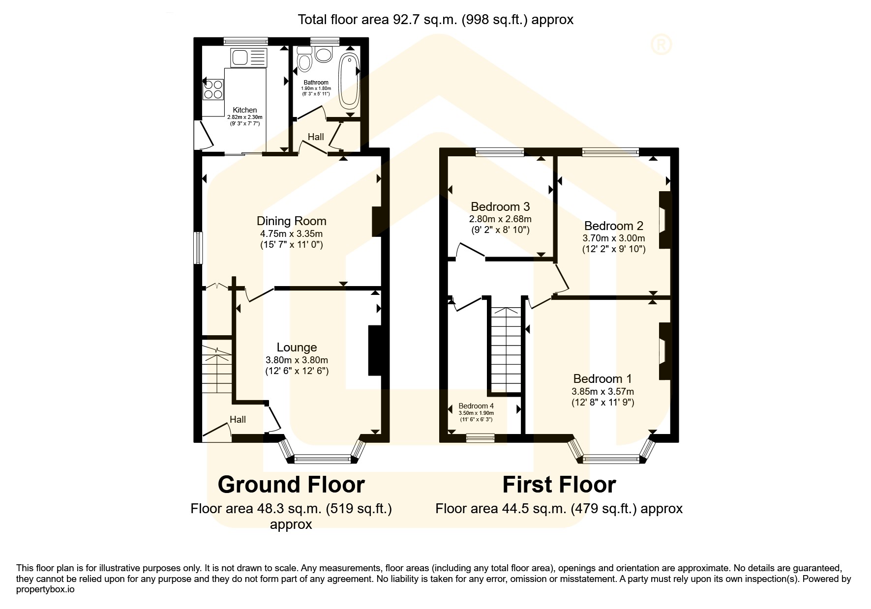 54 Willingsworth Road, 54 Willingsworth Road, Wednesbury floorplan