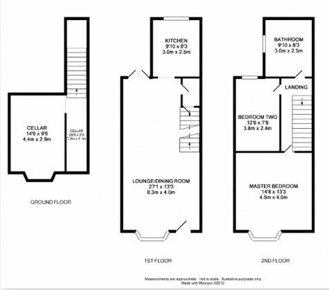 92, Bold Street, Altrincham floorplan