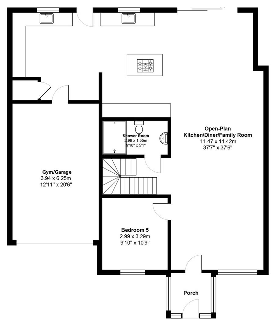 29, Main Street, Keltybridge floorplan