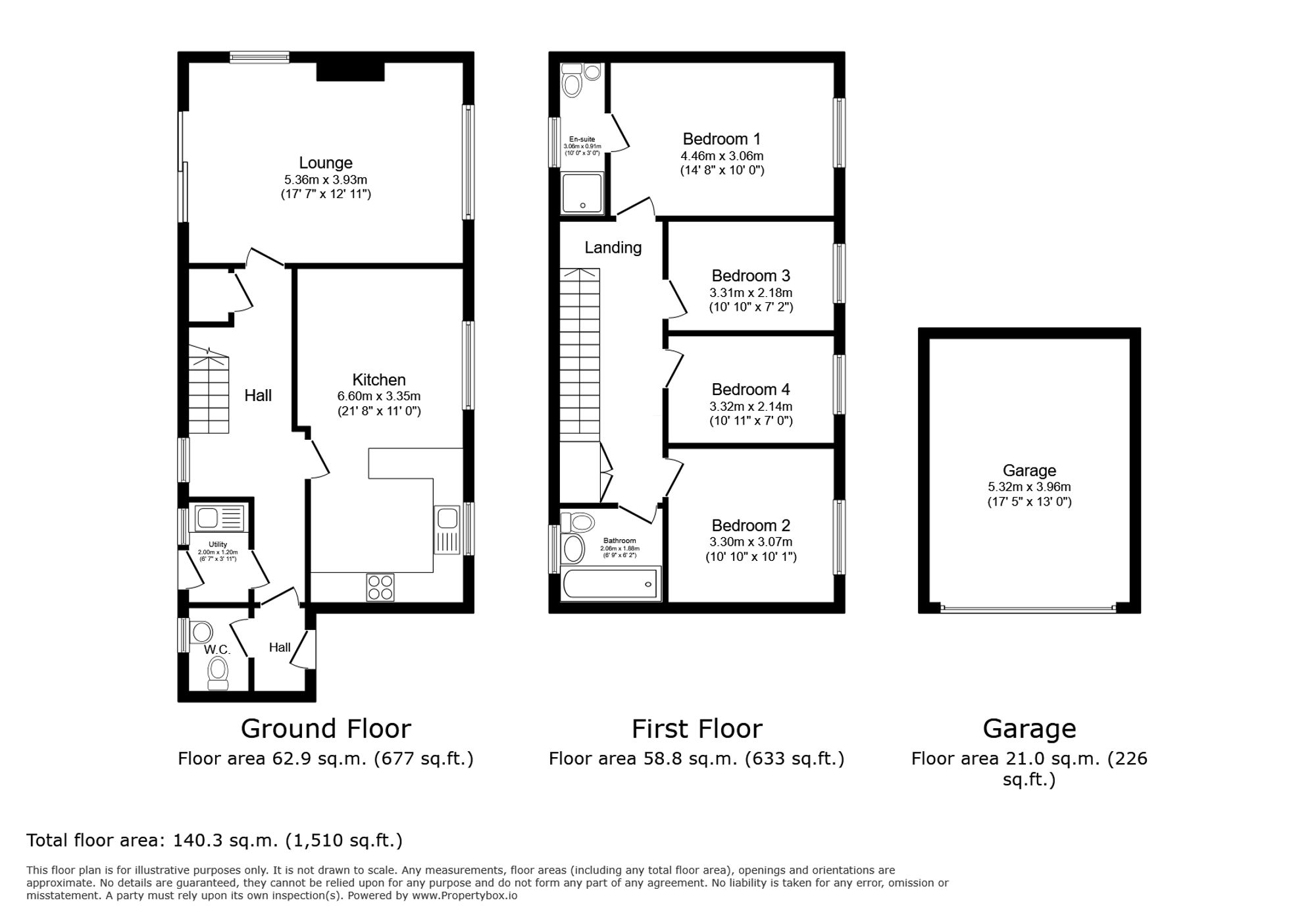 15 Nant Y Coed, Colwyn Bay floorplan