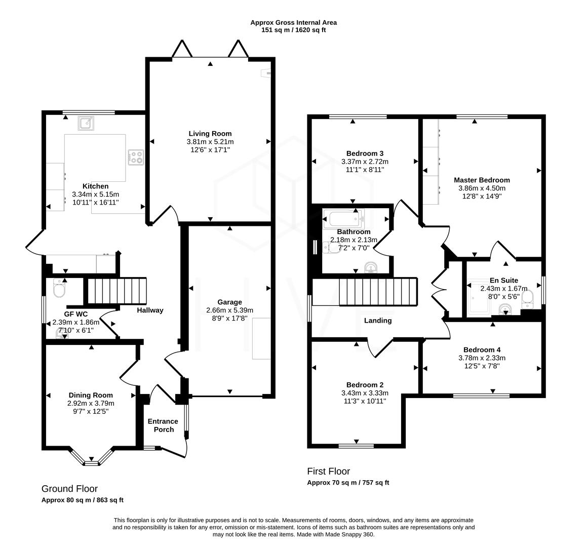 44A, Albion Road, Christchurch floorplan
