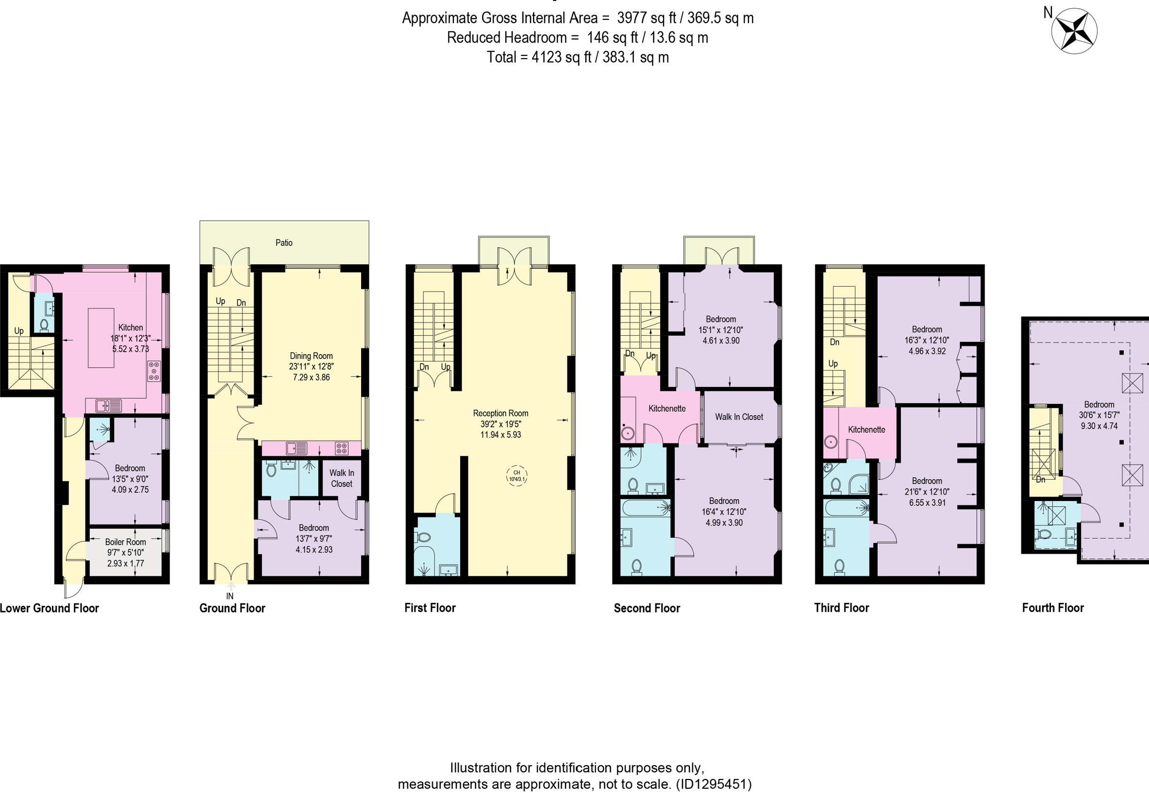 42, Gloucester Square, London floorplan